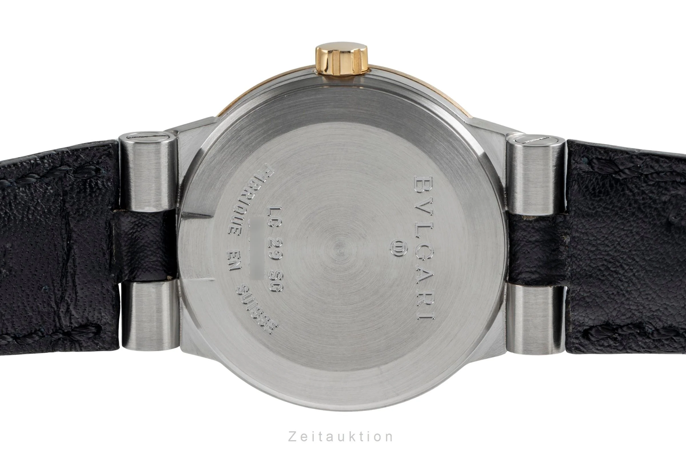 Bvlgari Diagono steel / gold quartz women's watch LC29SG  [2405164] - Image 10