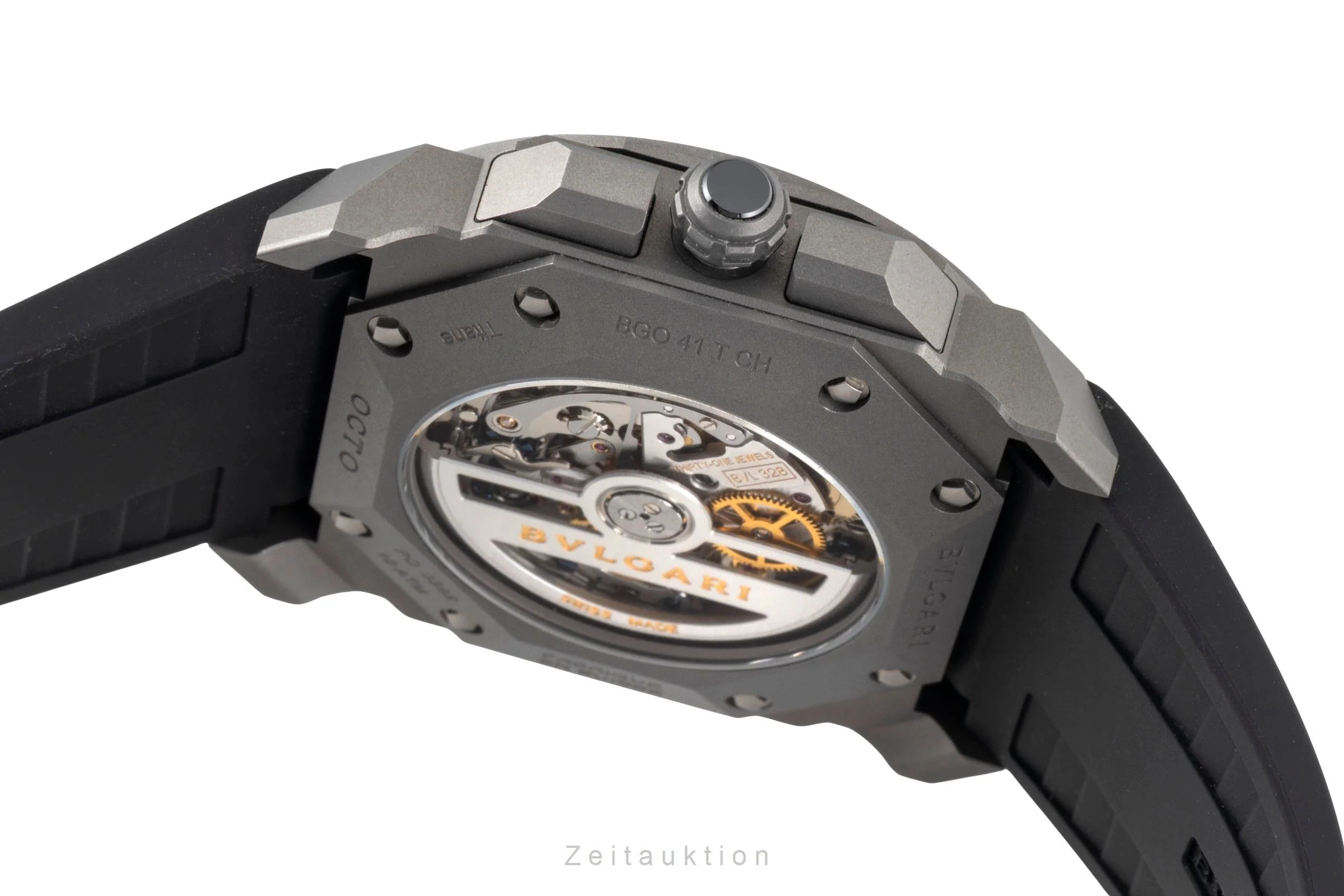 Bvlgari Octo chronograph titanium automatic men's watch 102859  [2600714] - Image 12