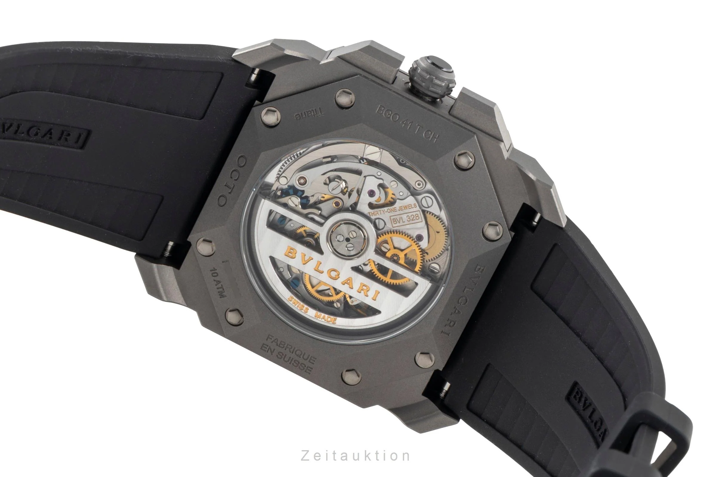 Bvlgari Octo chronograph titanium automatic men's watch 102859  [2600714] - Image 13