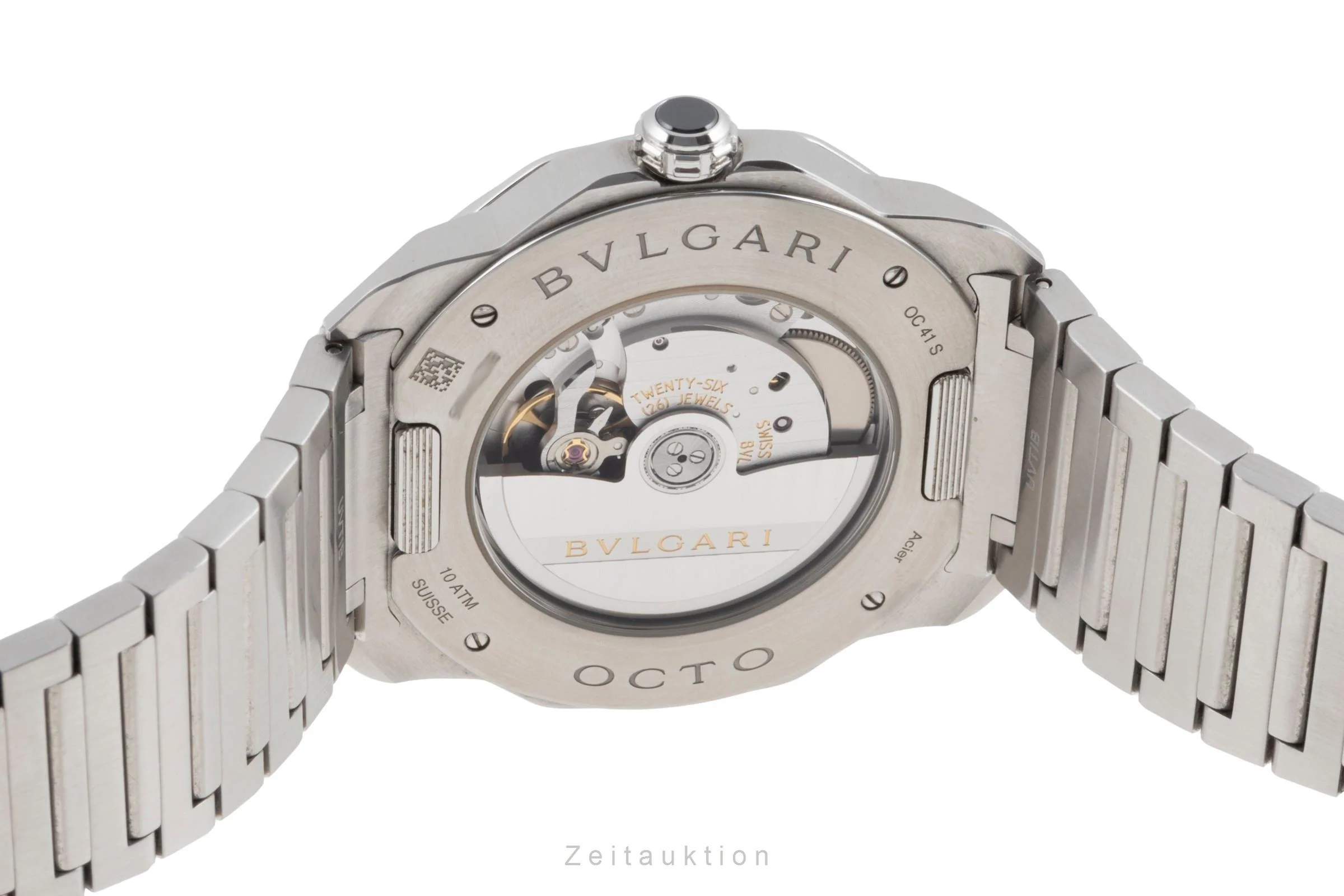 Bvlgari Octo steel automatic men's watch 103739 - OC 41 S  [2506622] - Image 13
