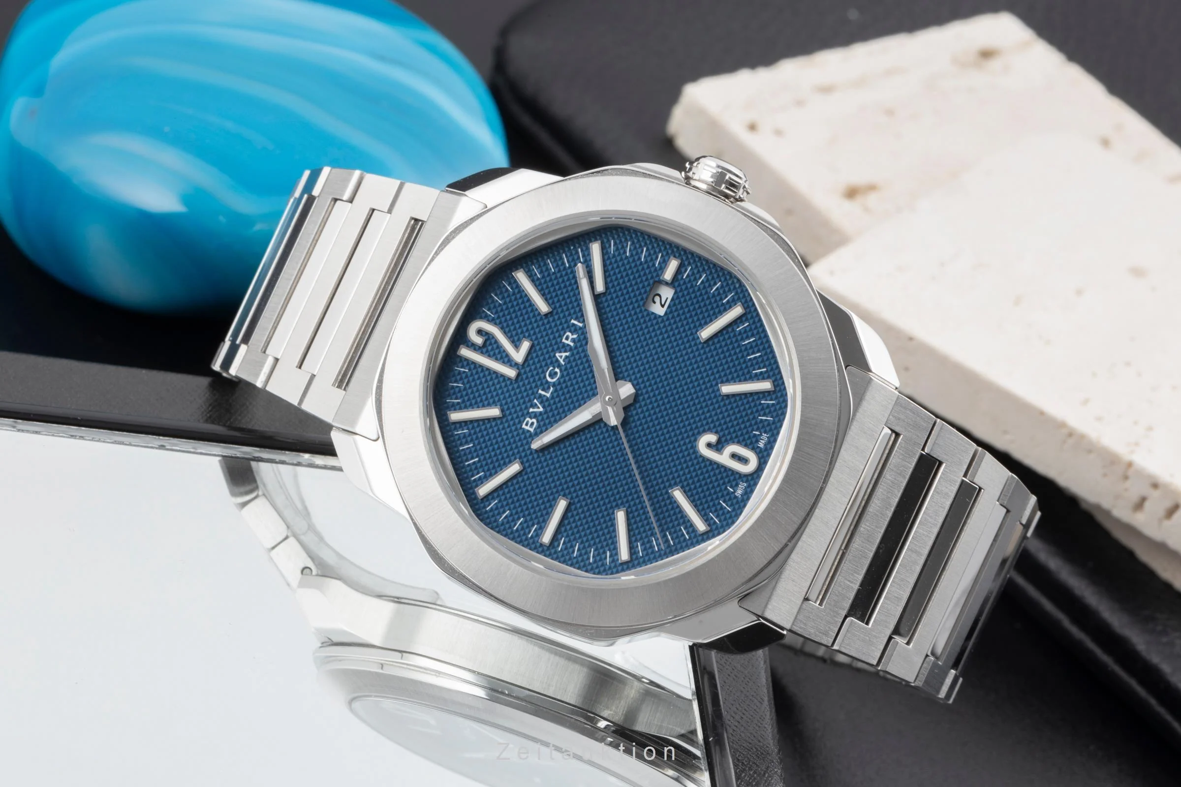 Bvlgari Octo steel automatic men's watch 103739 - OC 41 S  [2506622] - Image 3