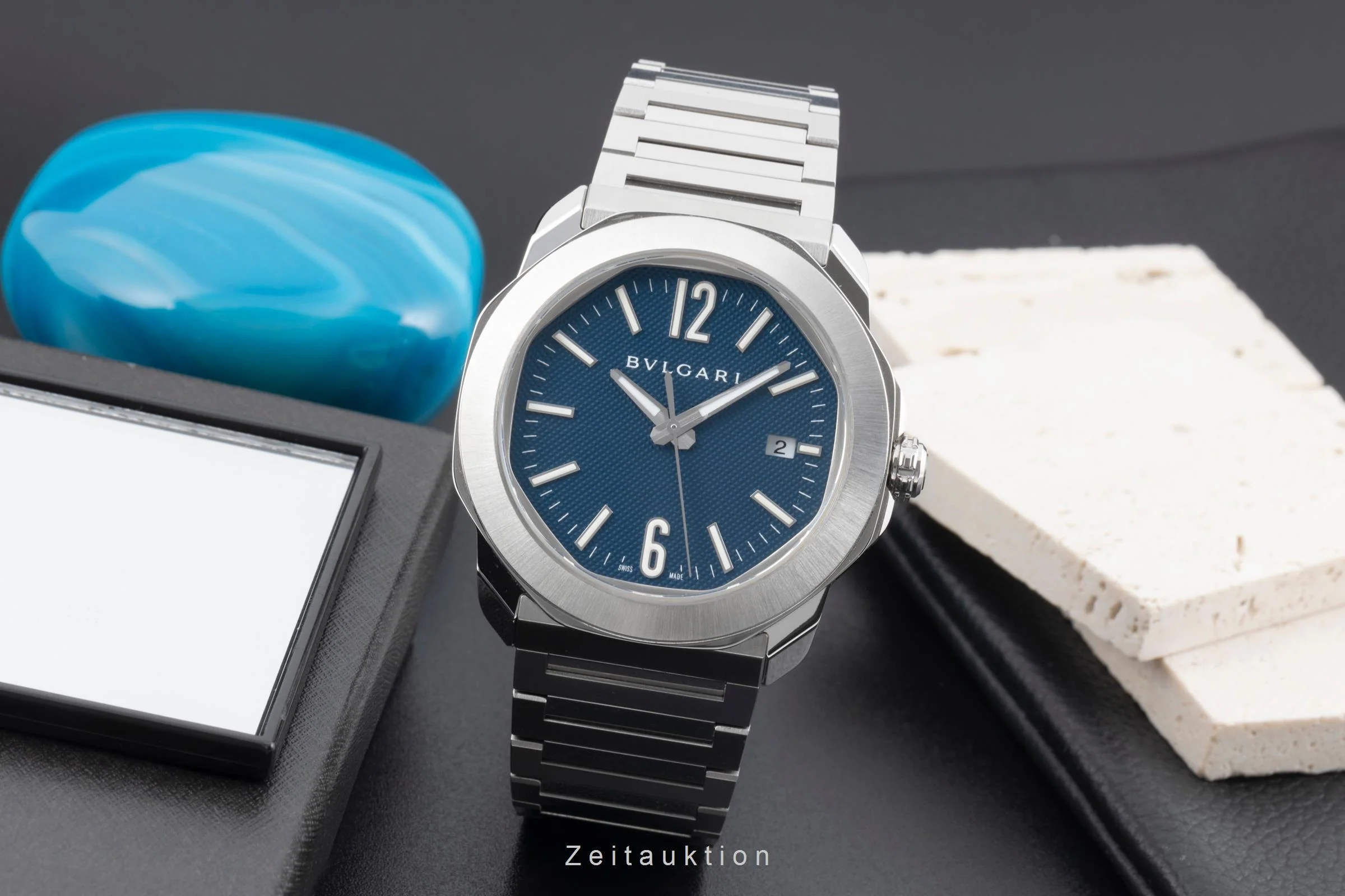 Bvlgari Octo steel automatic men's watch 103739 - OC 41 S  [2506622] - Image 4