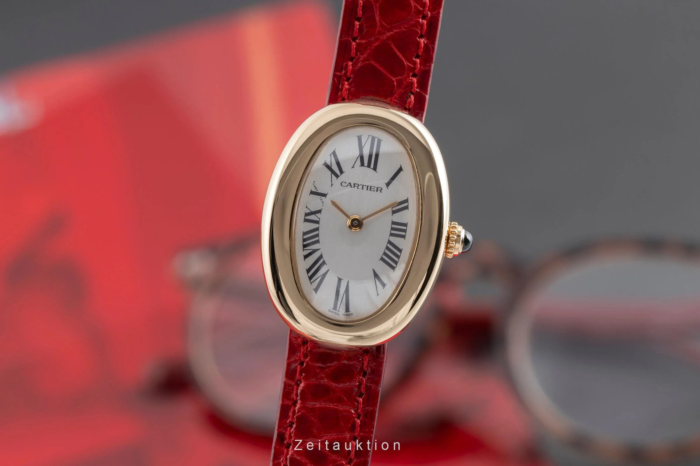 Cartier Baignoire 18 ct gold quartz women's watch W1536799  [2503129] - Image 2