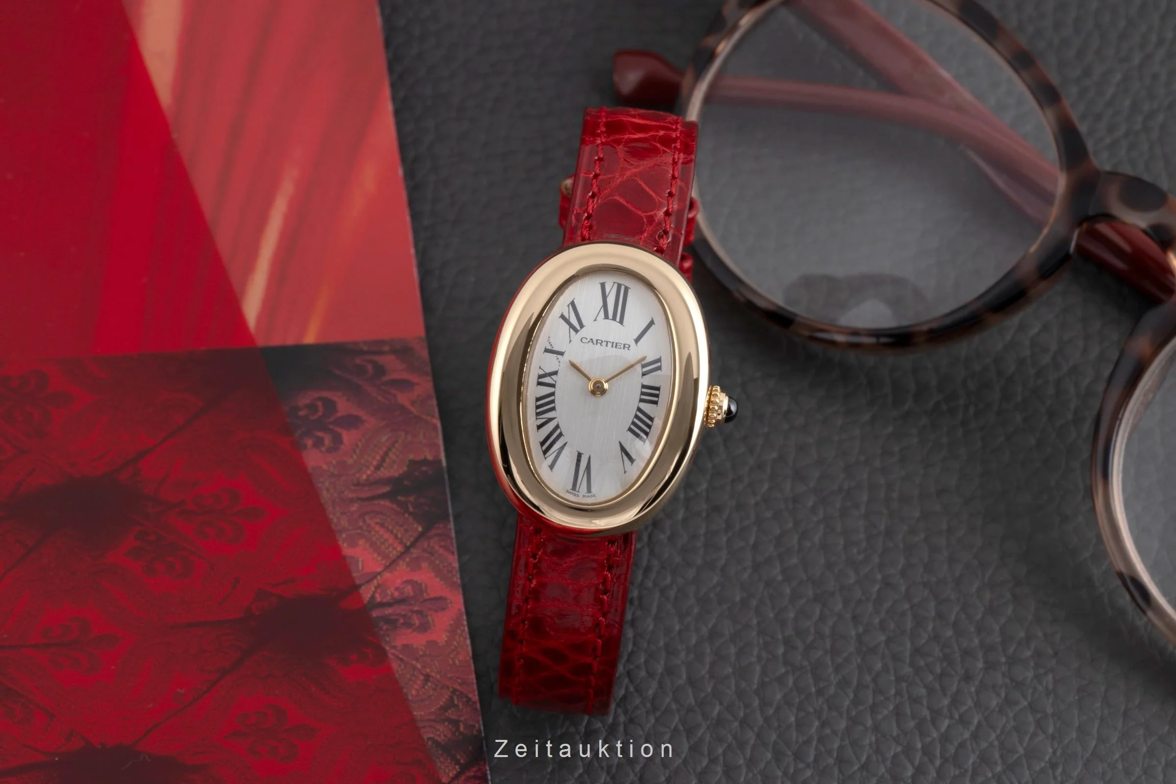 Cartier Baignoire 18 ct gold quartz women's watch W1536799  [2503129] - Image 4