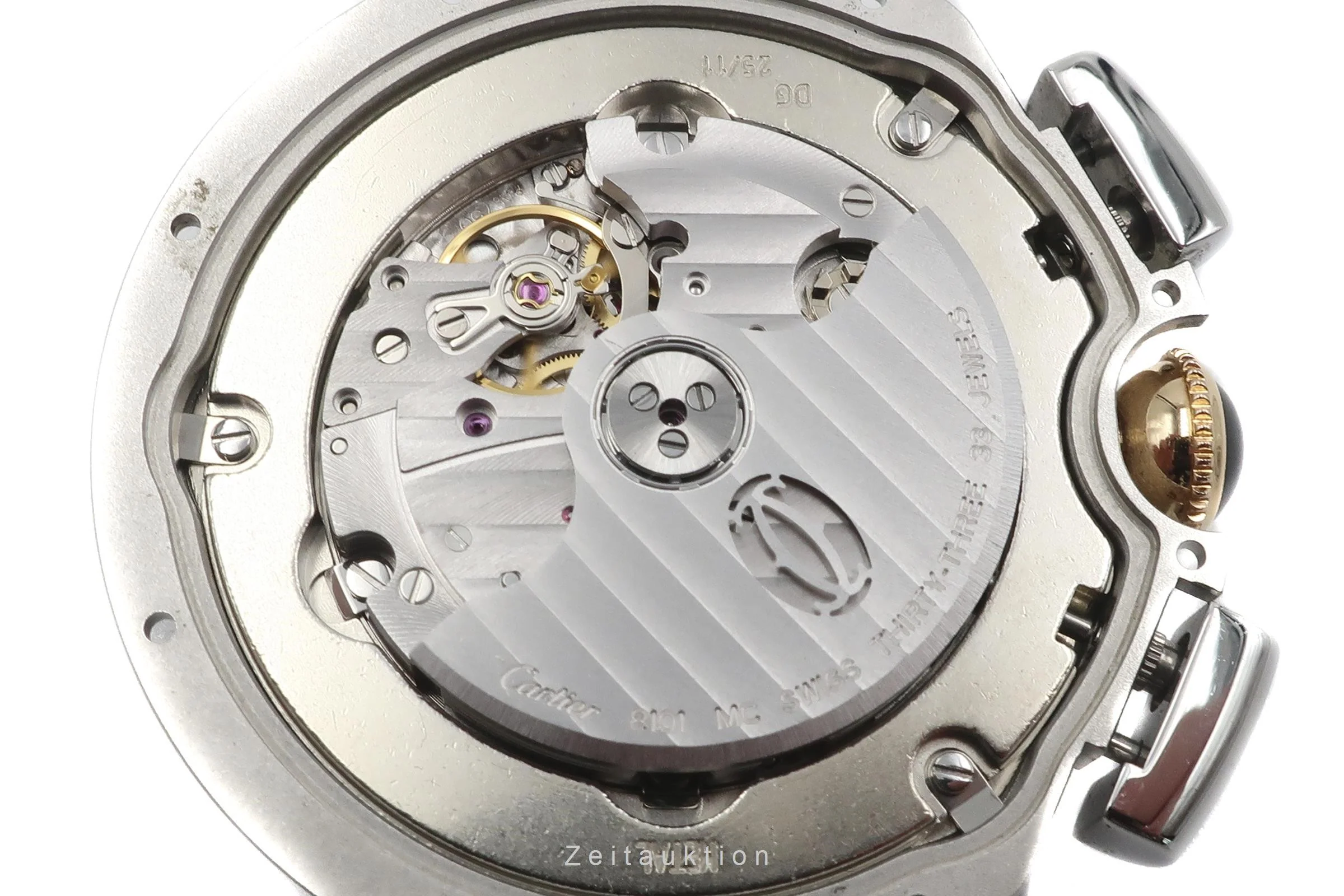 Cartier Ballon Bleu de Cartier chronograph steel automatic men's watch 3109  [2202397] - Image 13