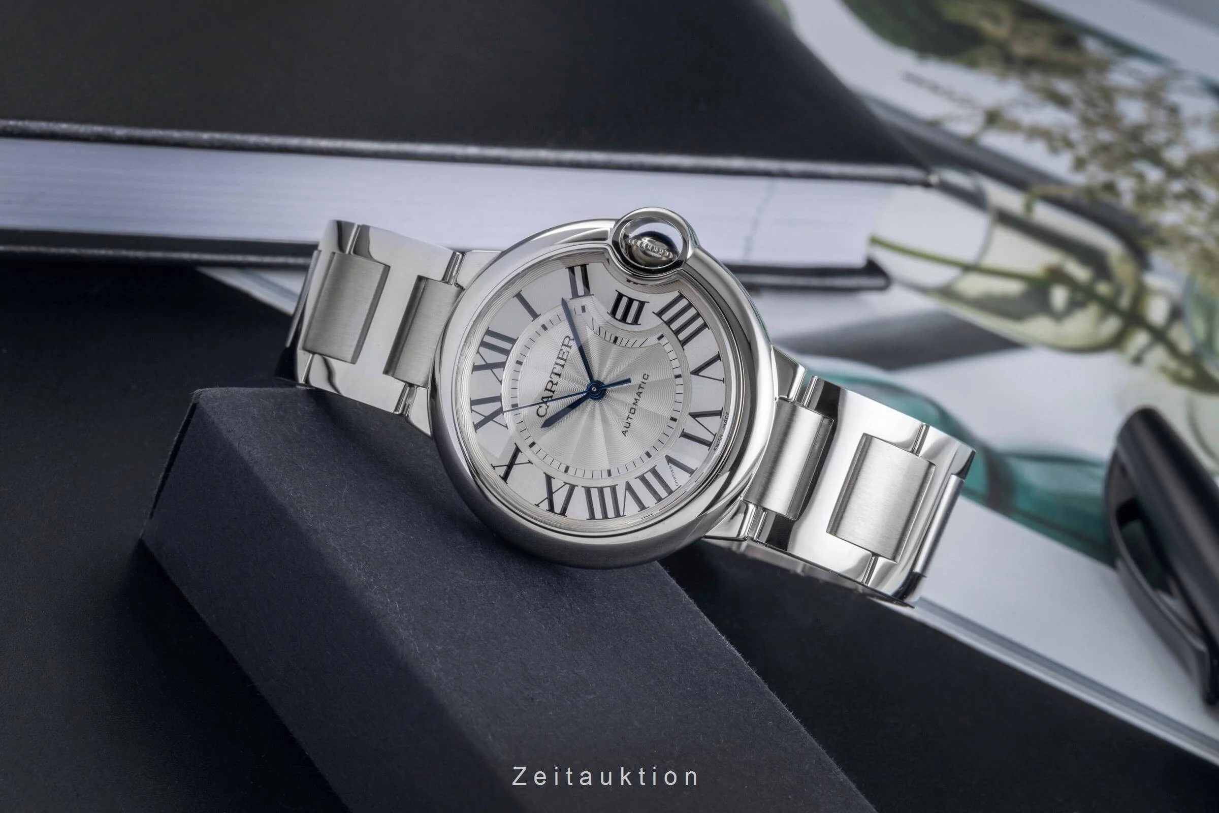 Cartier Ballon Bleu de Cartier steel automatic men's watch 4372, WSBB0048  [2500262] - Image 3