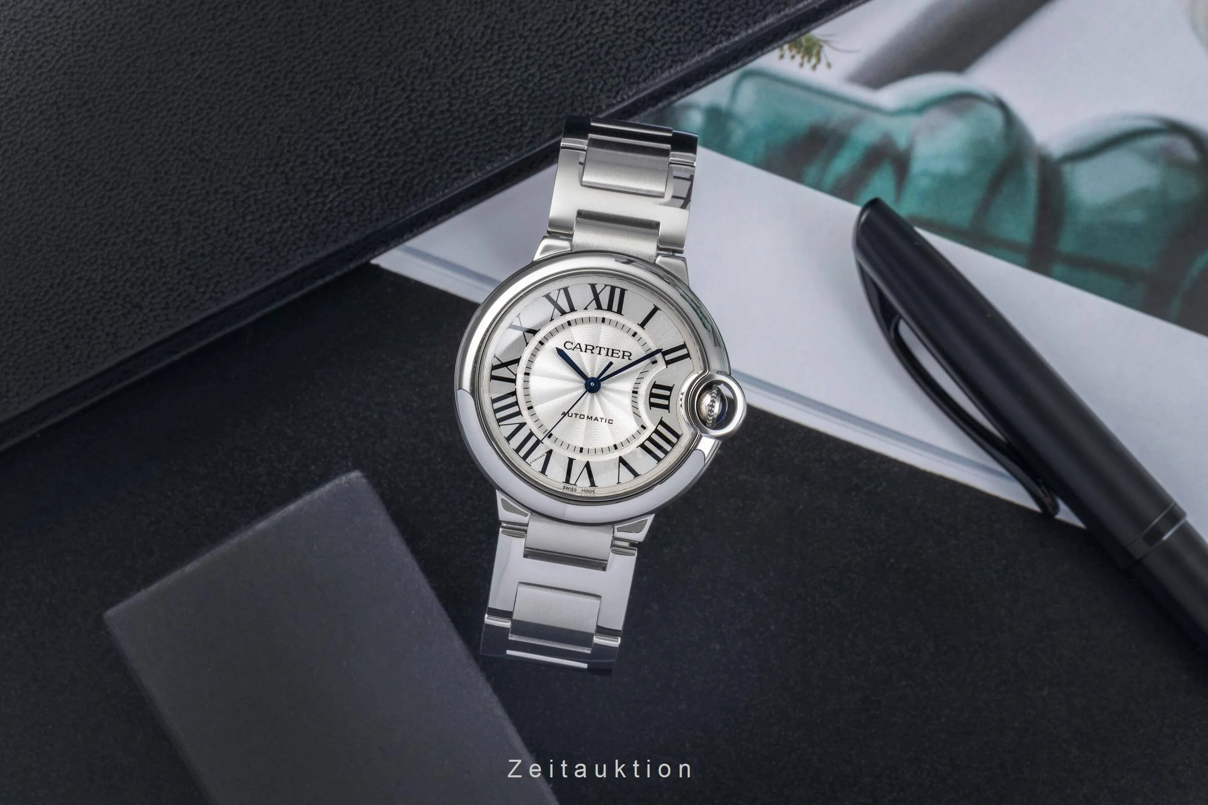 Cartier Ballon Bleu de Cartier steel automatic men's watch 4372, WSBB0048  [2500262] - Image 4