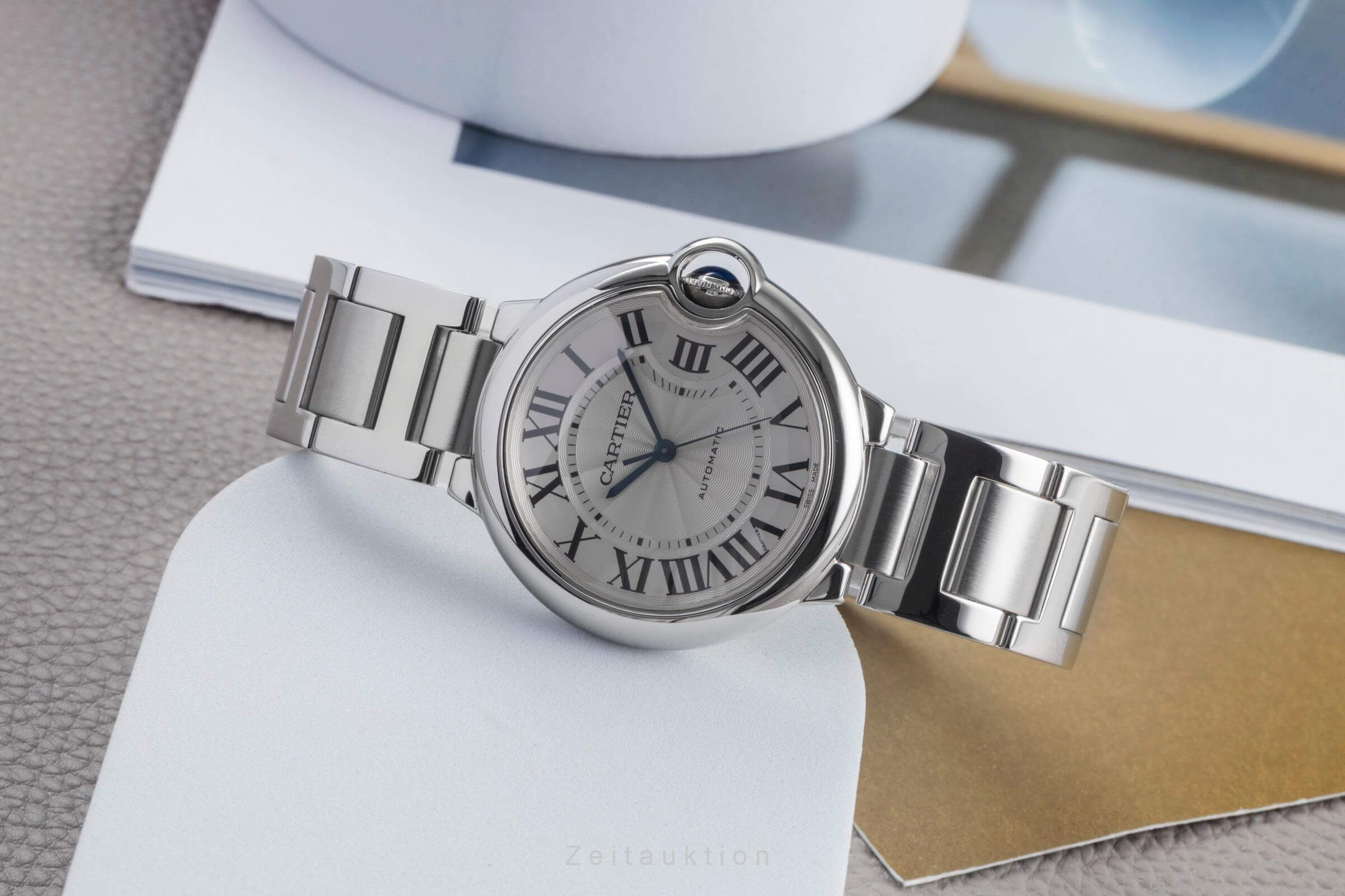 Cartier Ballon Bleu de Cartier steel automatic men's watch W6920046  [2501091] - Image 3