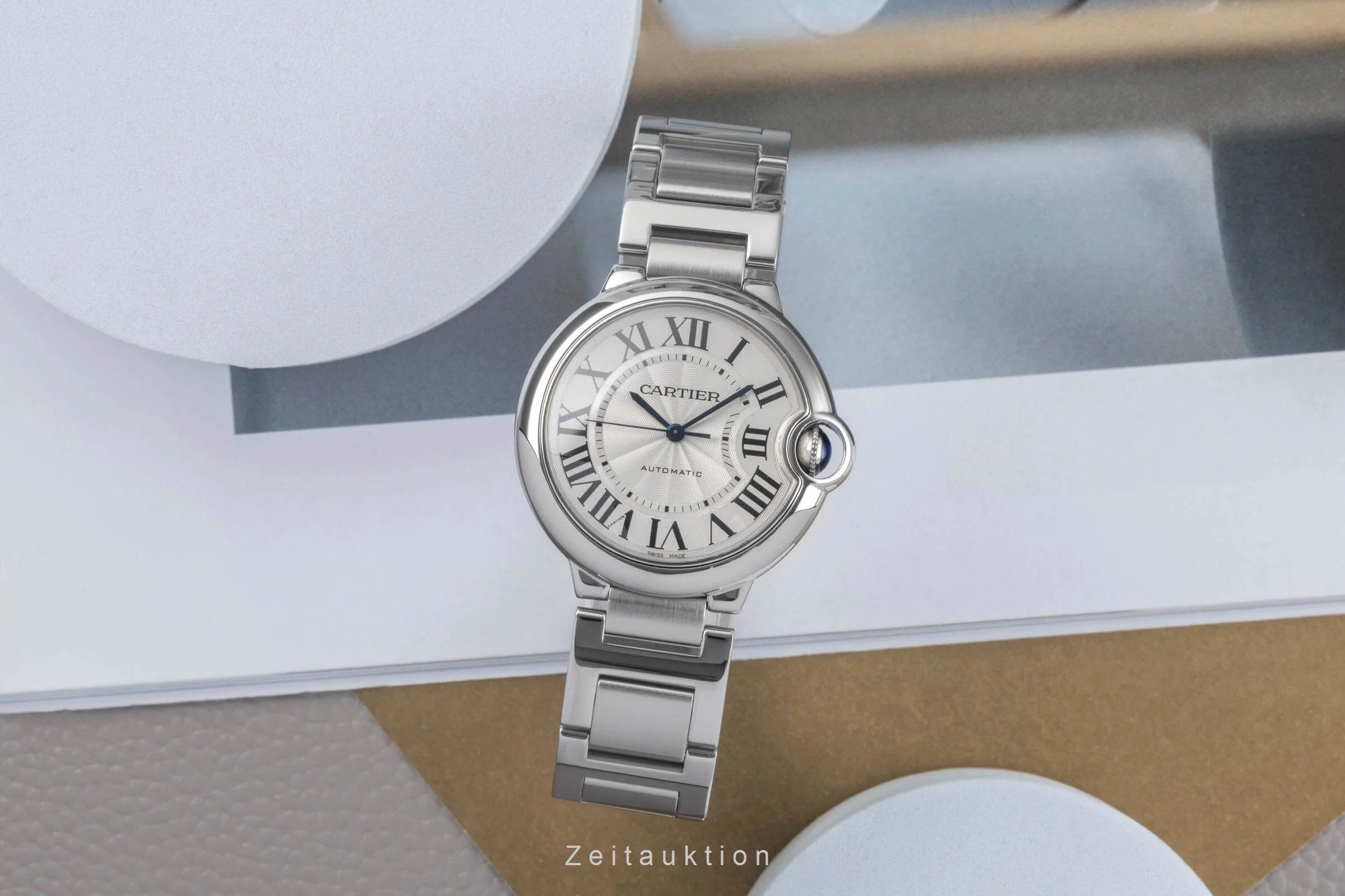 Cartier Ballon Bleu de Cartier steel automatic men's watch W6920046  [2501091] - Image 4