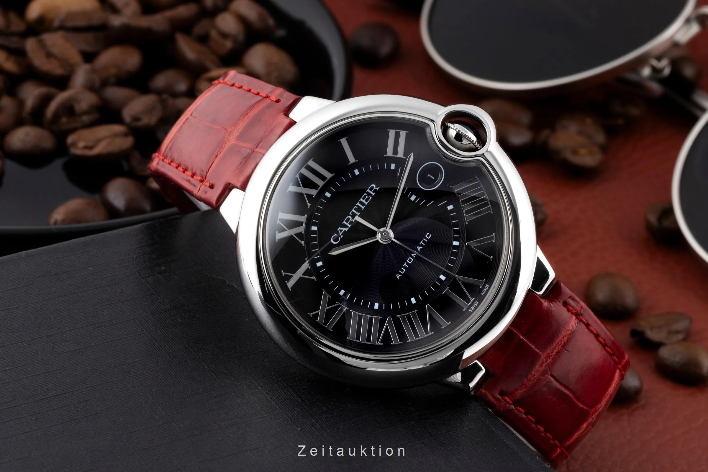 Cartier Ballon Bleu de Cartier steel automatic men's watch WSBB0003 LP: 7500EUR  [2600478] - Image 3