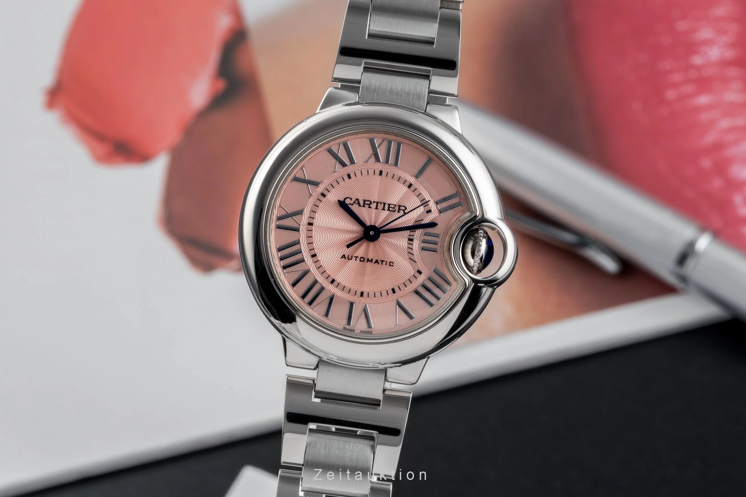 Cartier Ballon Bleu de Cartier steel automatic women's watch W6920100  [2502668] - Image 2