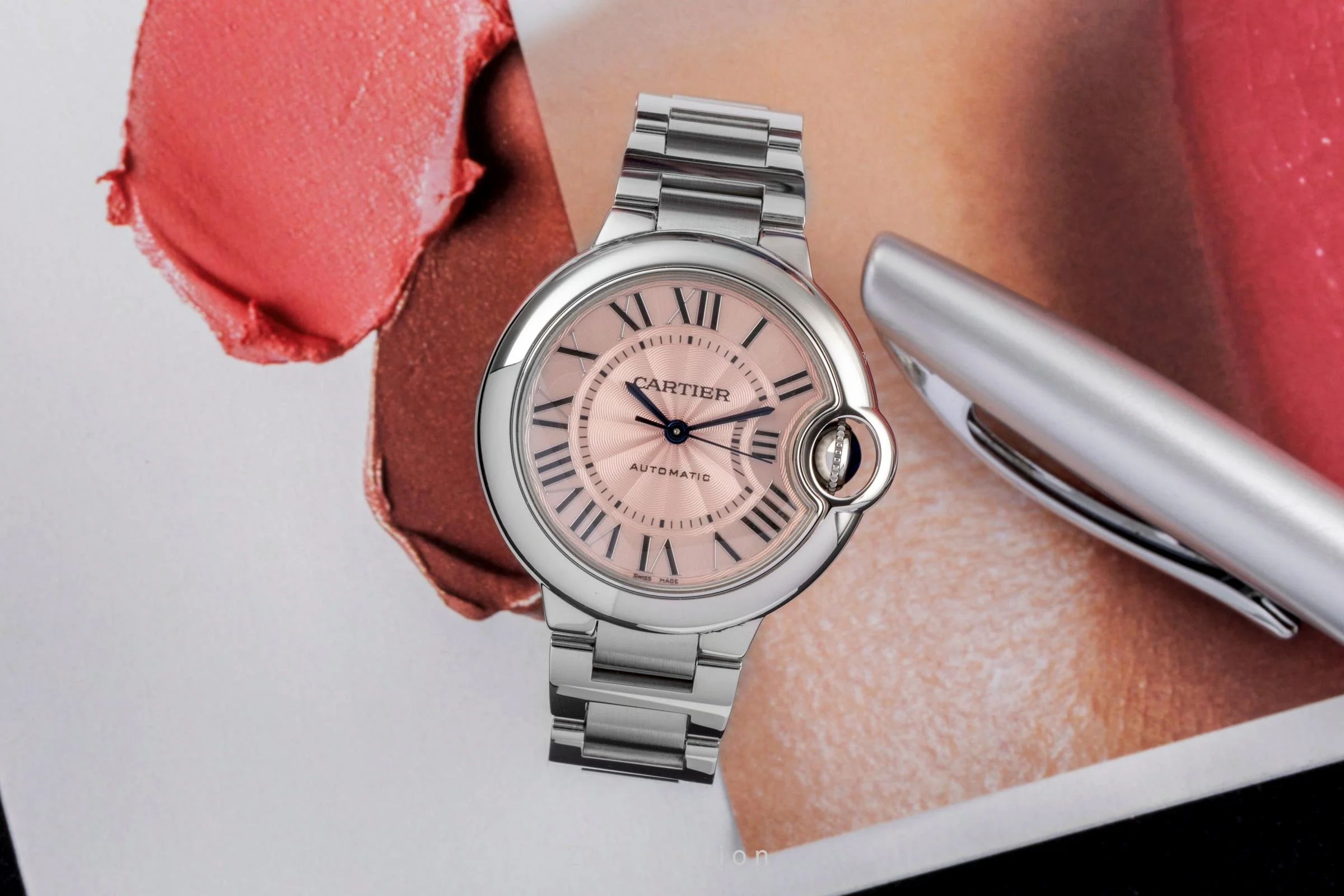 Cartier Ballon Bleu de Cartier steel automatic women's watch W6920100  [2502668] - Image 4