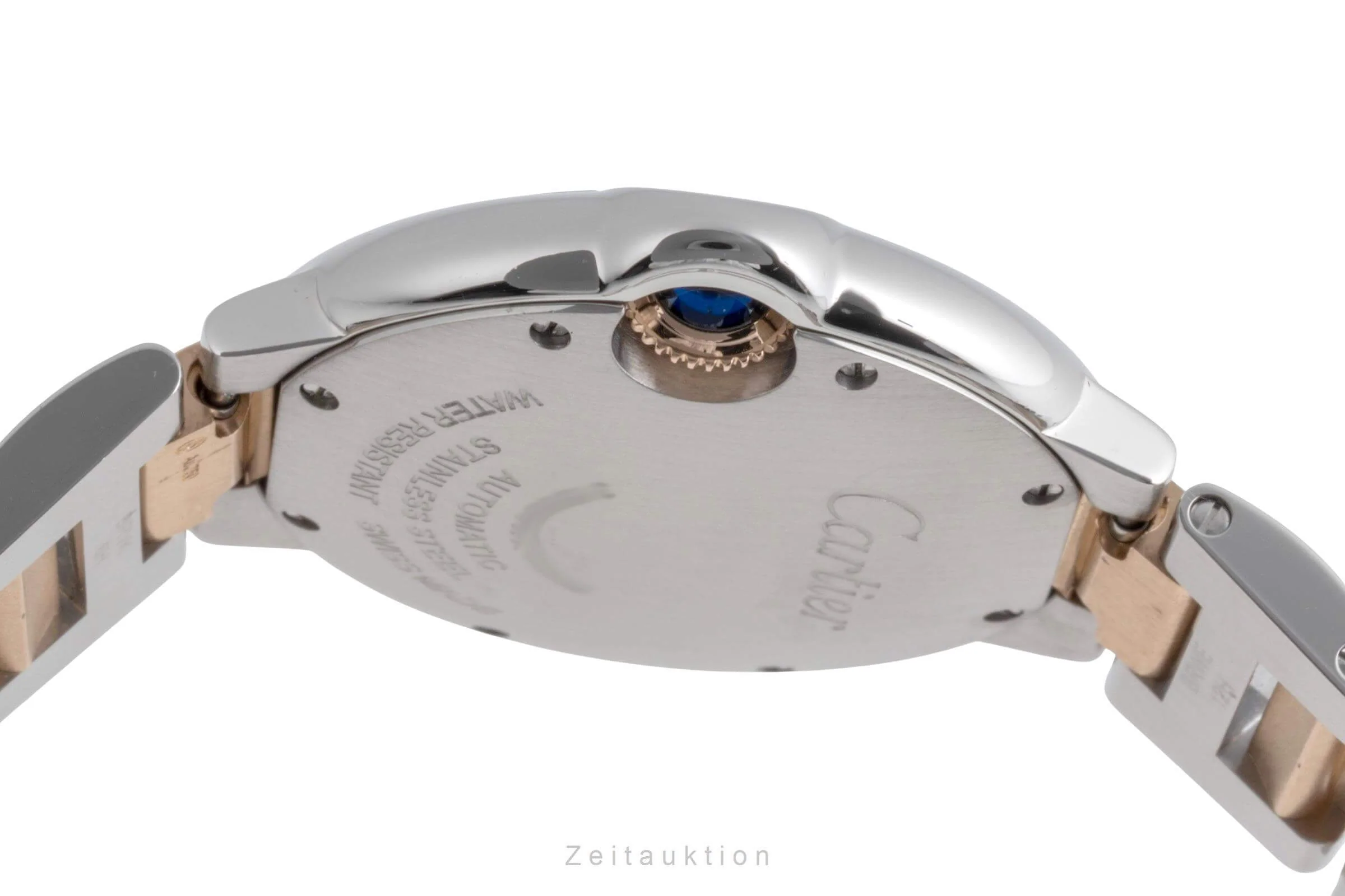 Cartier Ballon Bleu de Cartier steel / gold automatic women's watch W6920098  [2502034] - Image 11