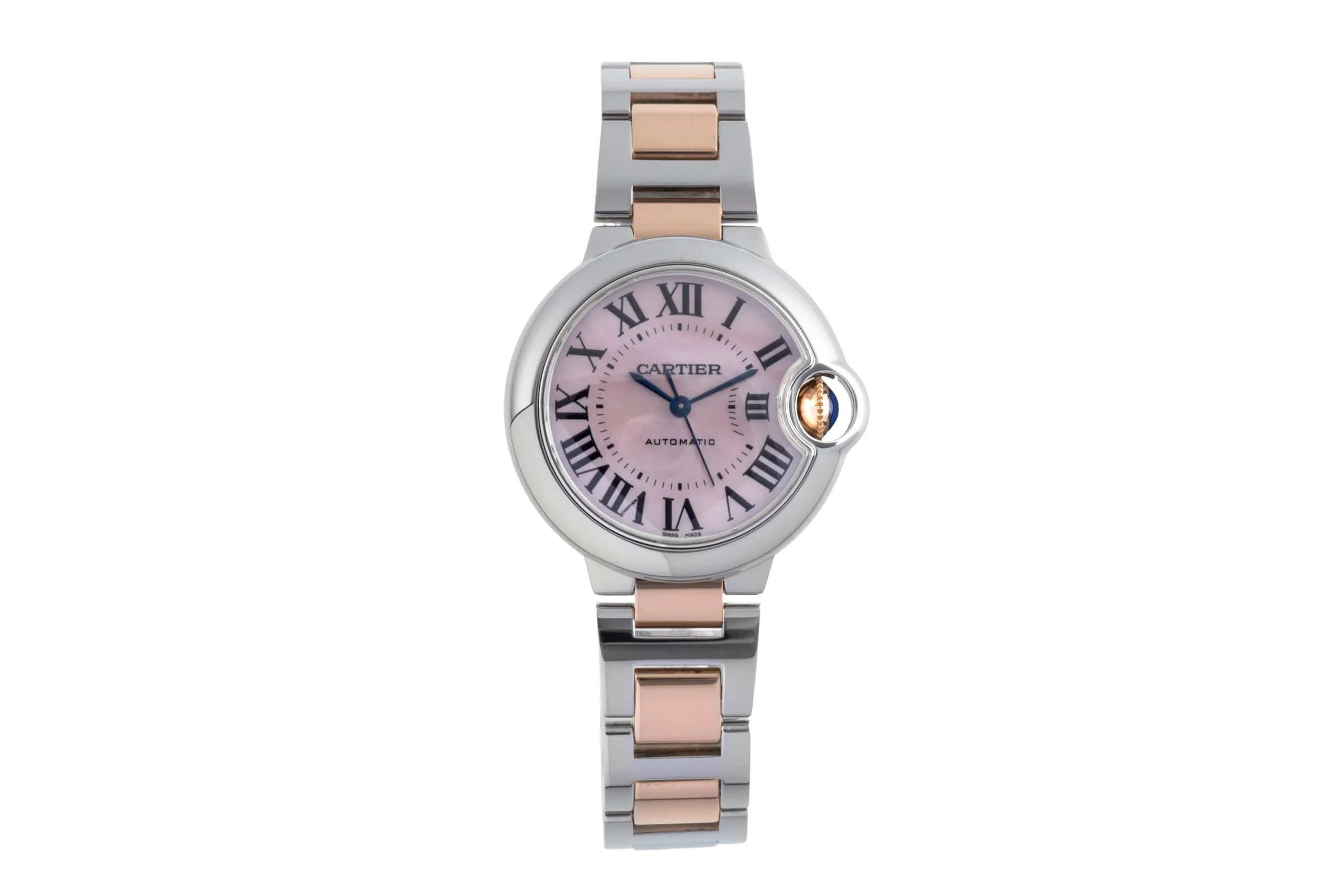 Cartier Ballon Bleu de Cartier steel / gold automatic women's watch W6920098  [2502034] - Image 5