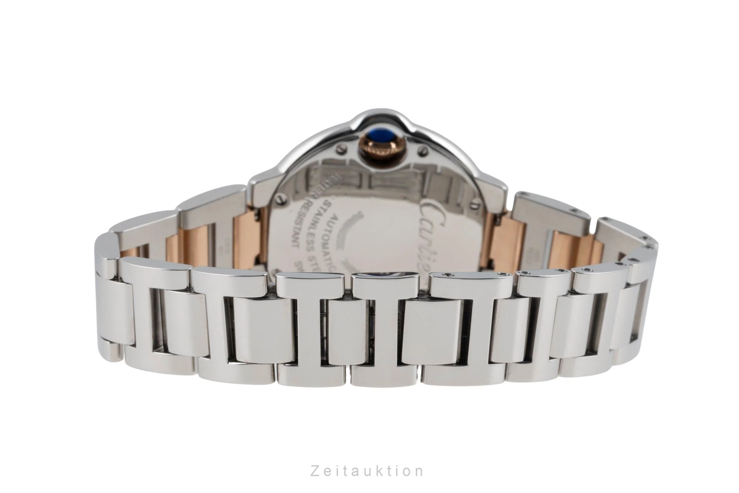 Cartier Ballon Bleu de Cartier steel / gold automatic women's watch WE902044  [2506108] - Image 13