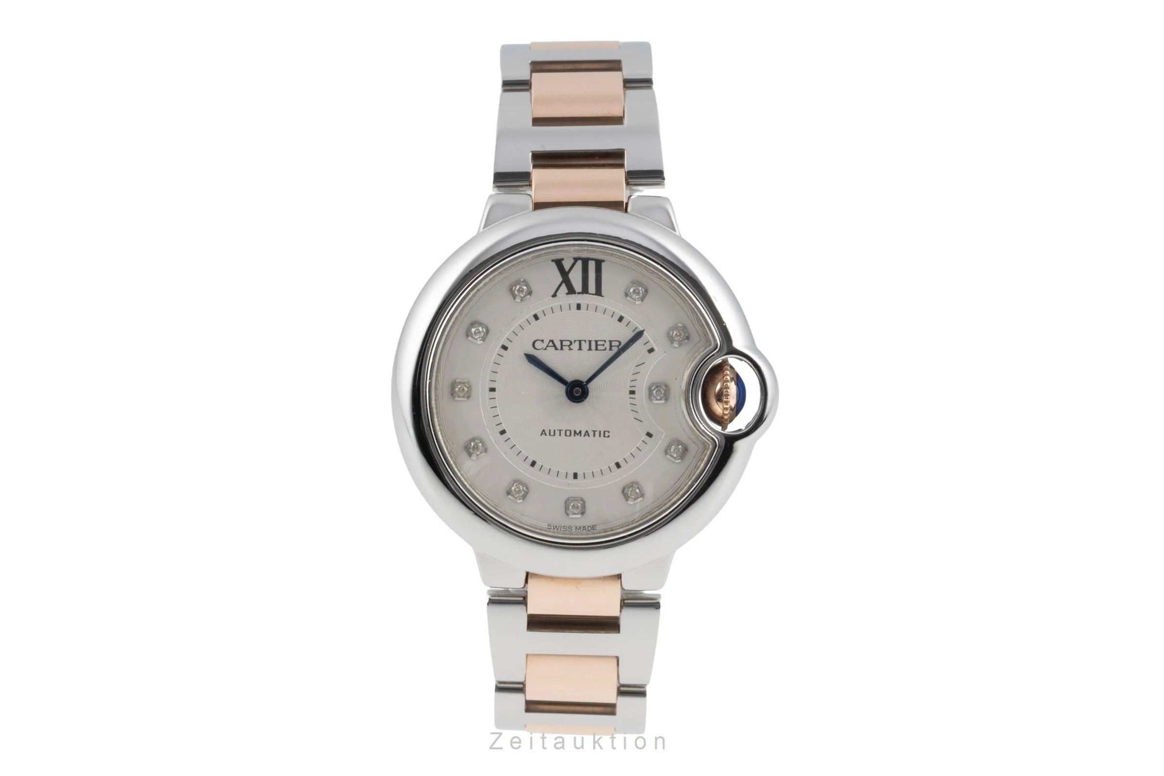 Cartier Ballon Bleu de Cartier steel / gold automatic women's watch WE902044  [2506108] - Image 5