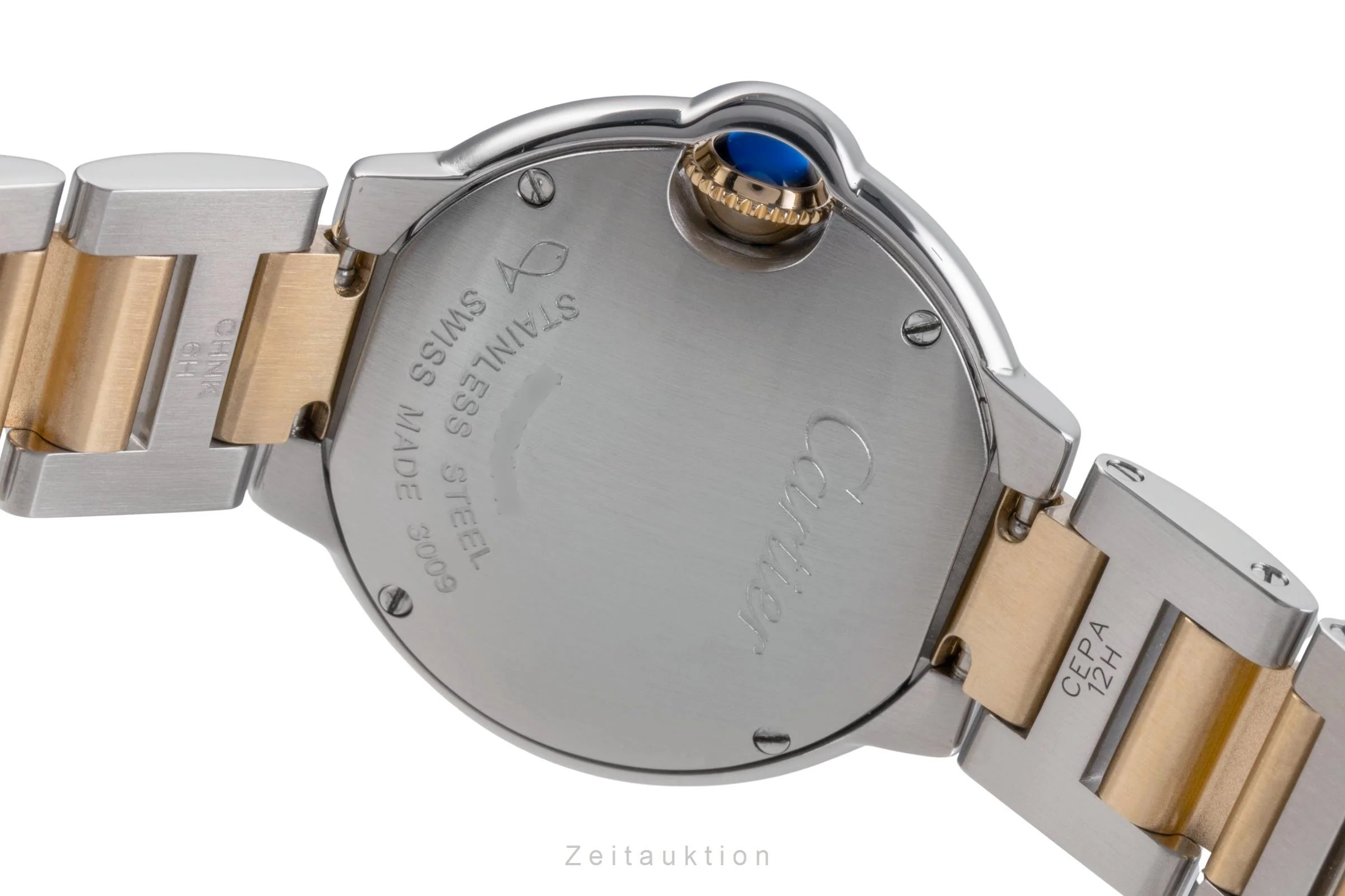 Cartier Ballon Bleu de Cartier steel / gold quartz women's watch W69007Z3  [2504956] - Image 11