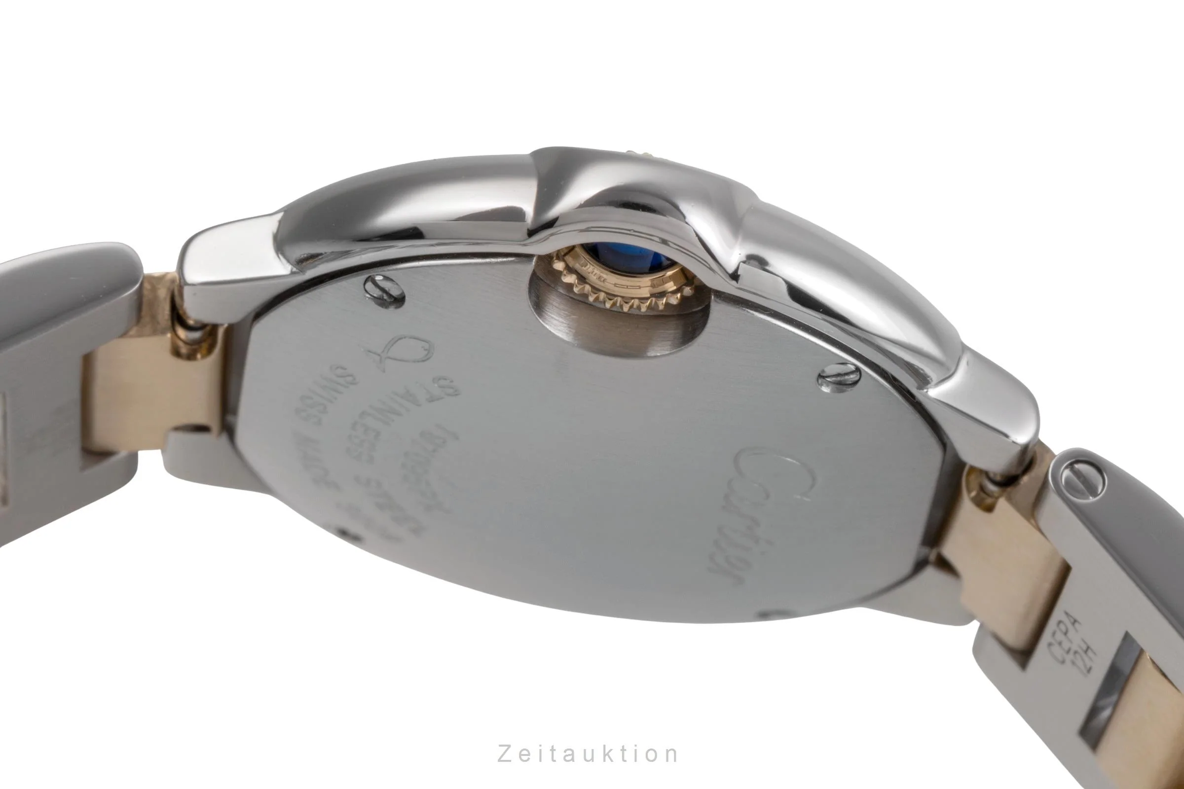 Cartier Ballon Bleu de Cartier steel / gold quartz women's watch W69007Z3  [2504956] - Image 12
