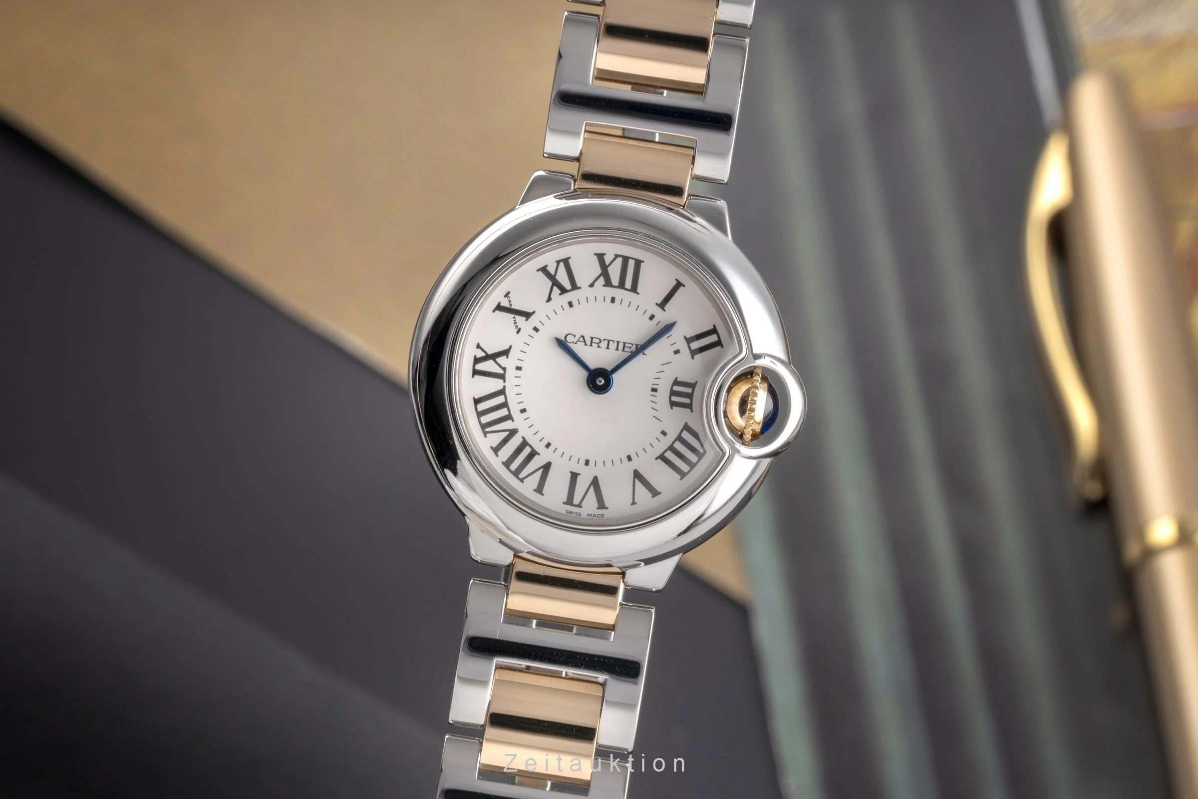 Cartier Ballon Bleu de Cartier steel / gold quartz women's watch W69007Z3  [2504956] - Image 2
