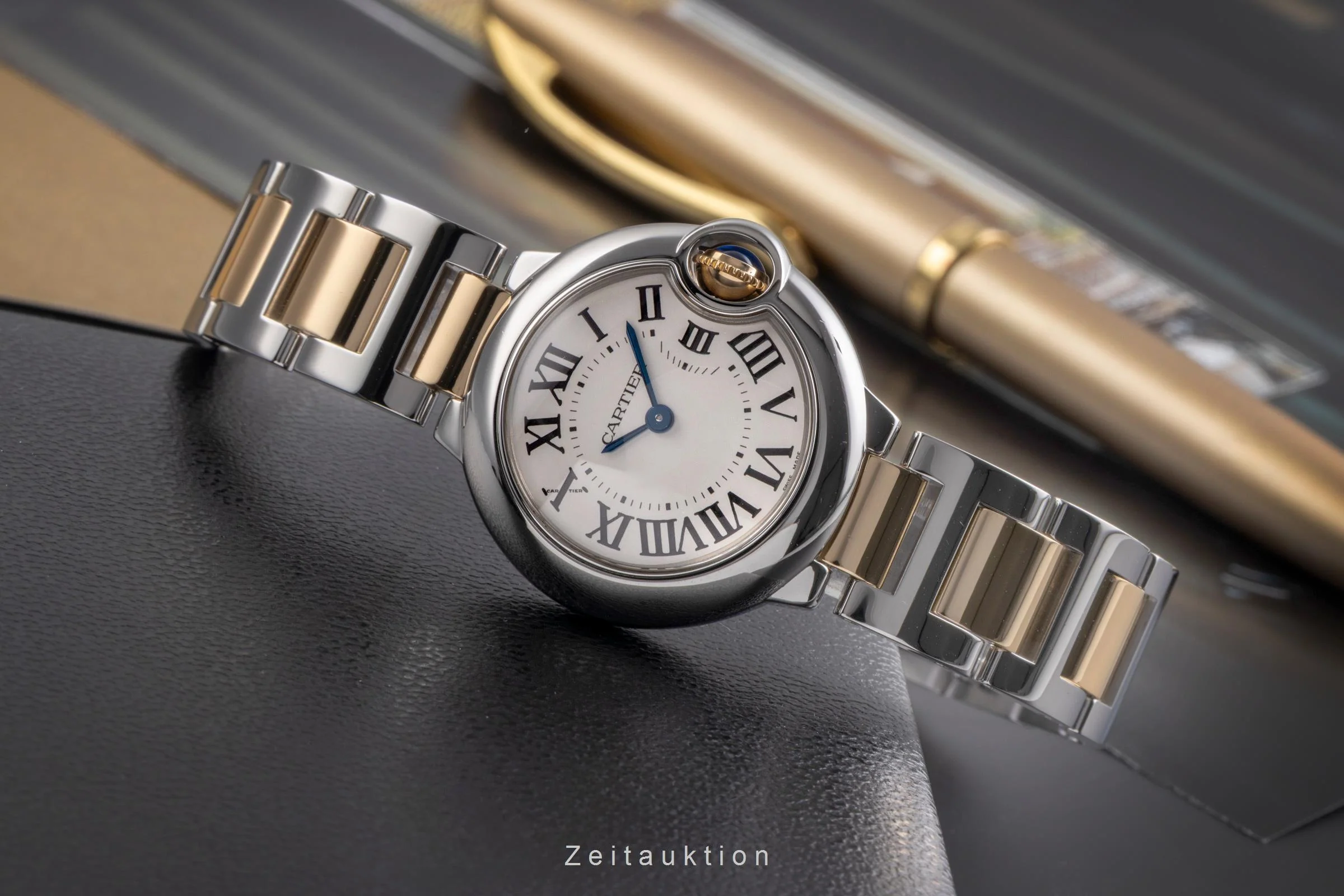 Cartier Ballon Bleu de Cartier steel / gold quartz women's watch W69007Z3  [2504956] - Image 3
