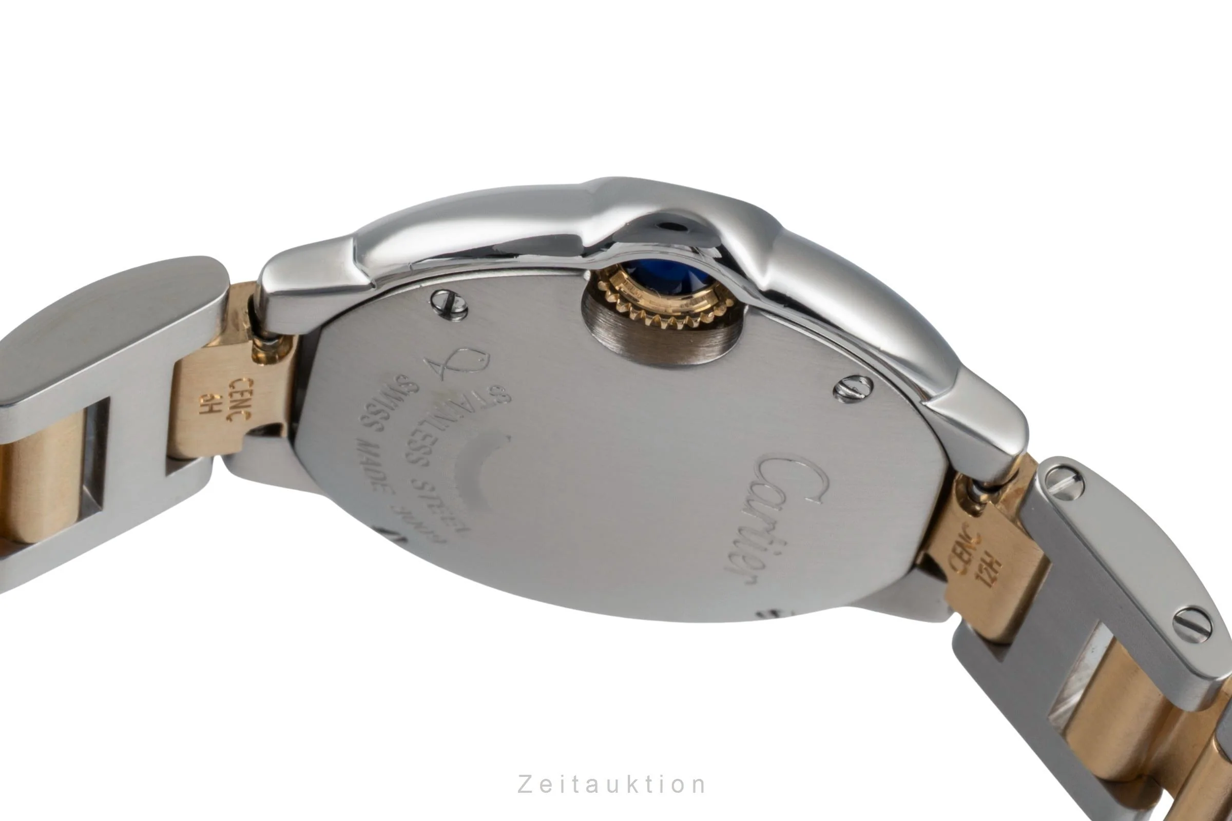Cartier Ballon Bleu de Cartier steel / gold quartz women's watch W69007Z3  [2600640] - Image 11