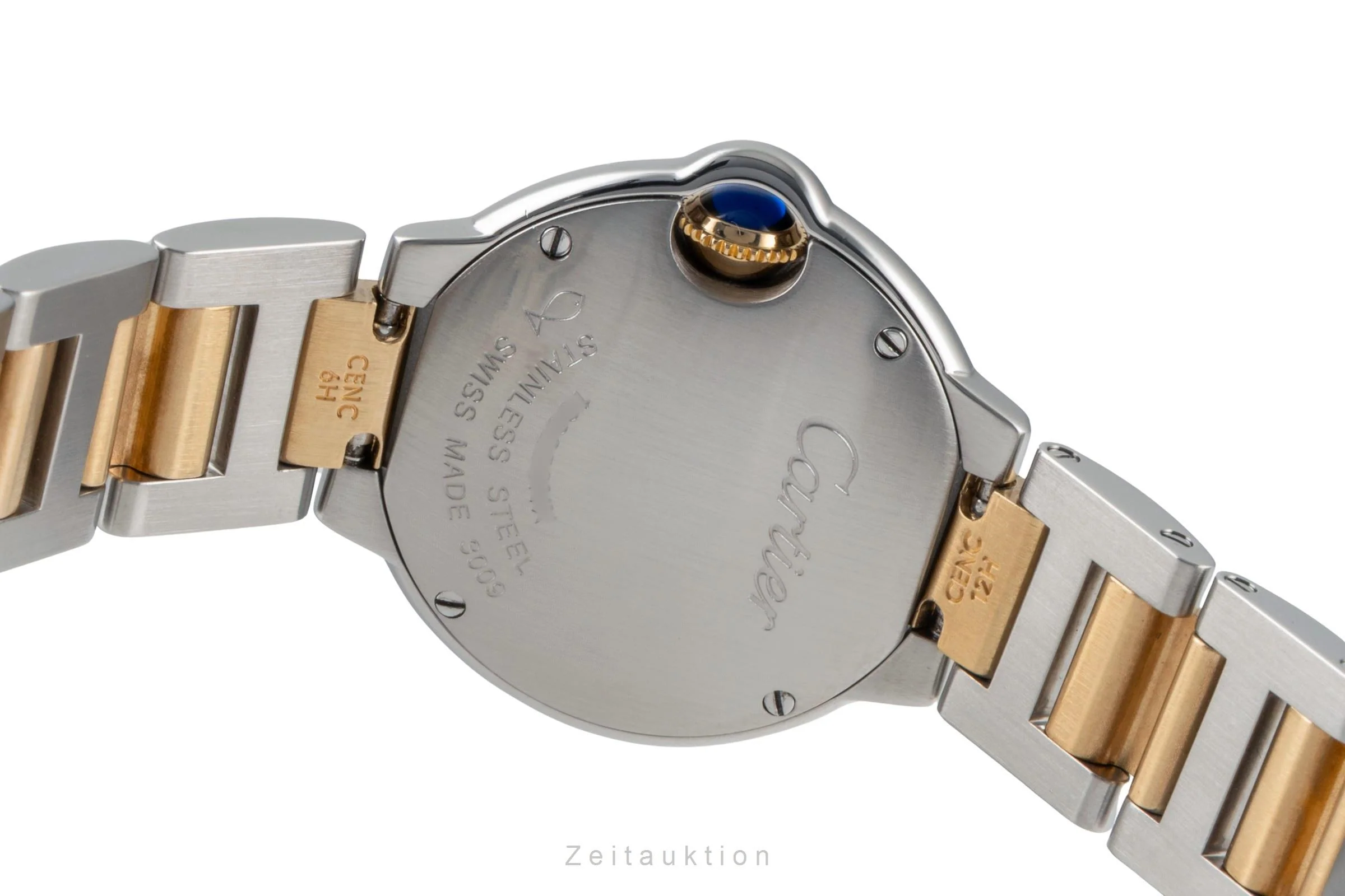 Cartier Ballon Bleu de Cartier steel / gold quartz women's watch W69007Z3  [2600640] - Image 12