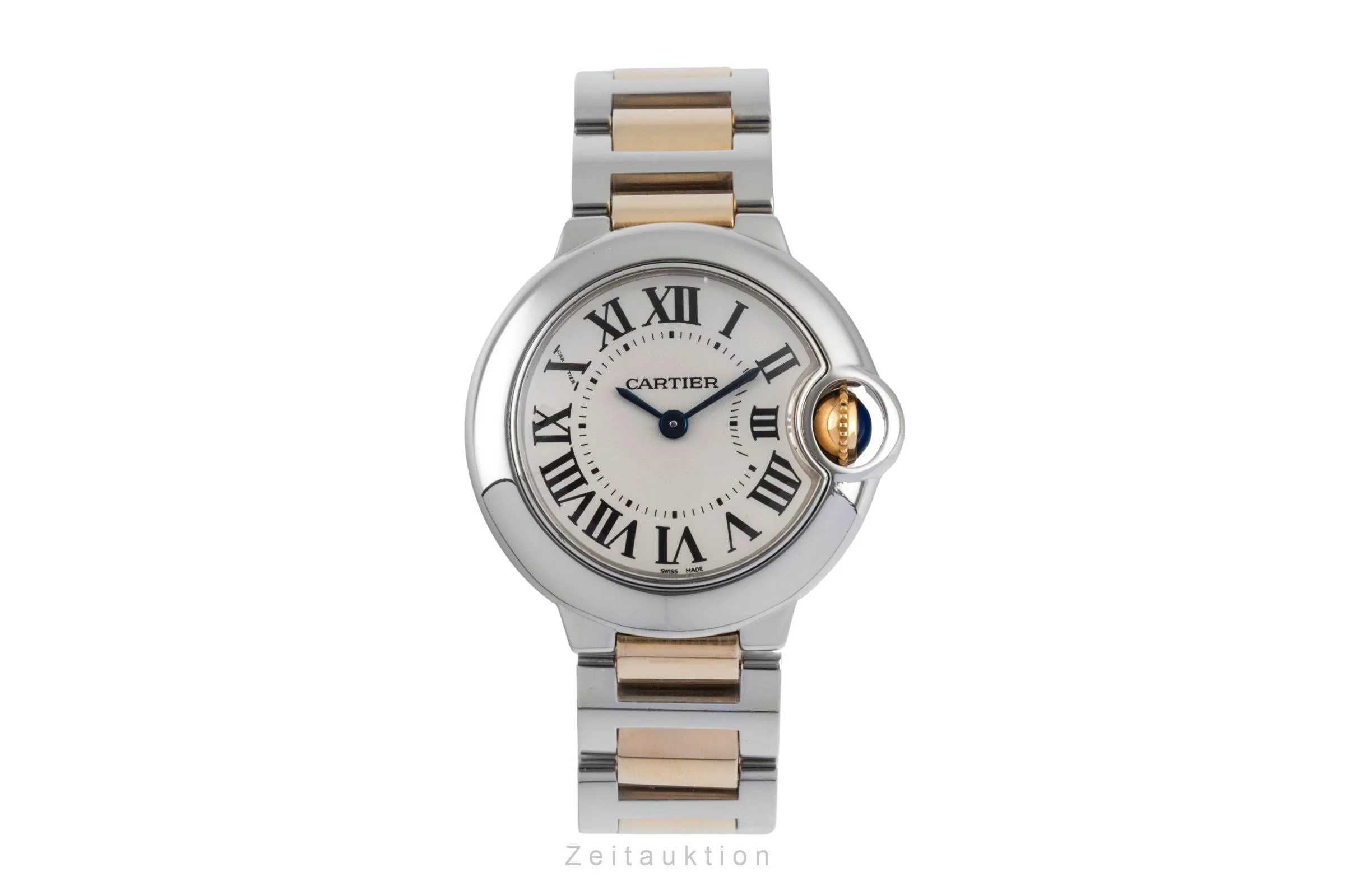 Cartier Ballon Bleu de Cartier steel / gold quartz women's watch W69007Z3  [2600640] - Image 5
