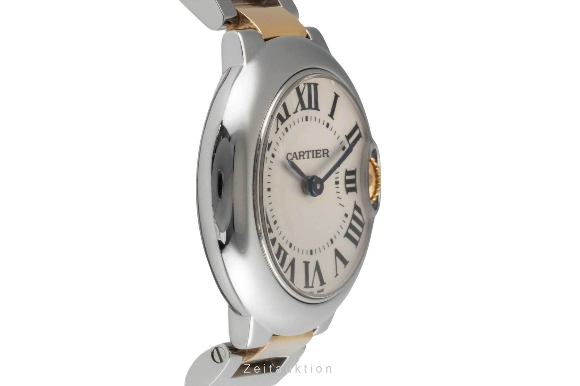 Cartier Ballon Bleu de Cartier steel / gold quartz women's watch W69007Z3  [2600640] - Image 8