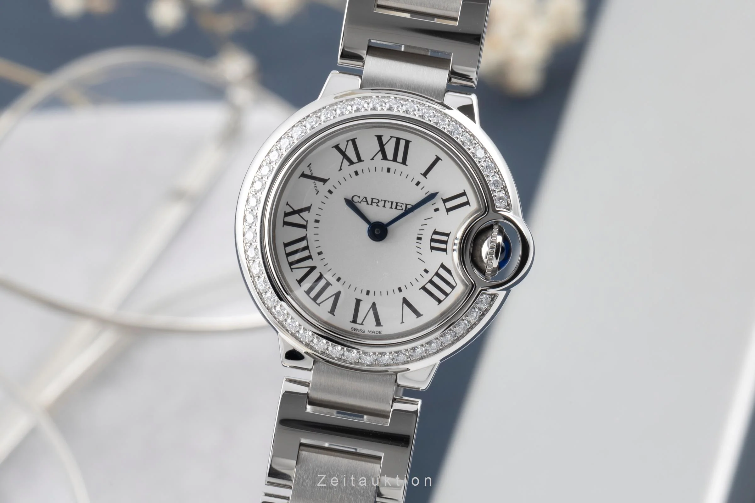 Cartier Ballon Bleu de Cartier steel quartz women's watch W4BB0015  [2506114] - Image 2