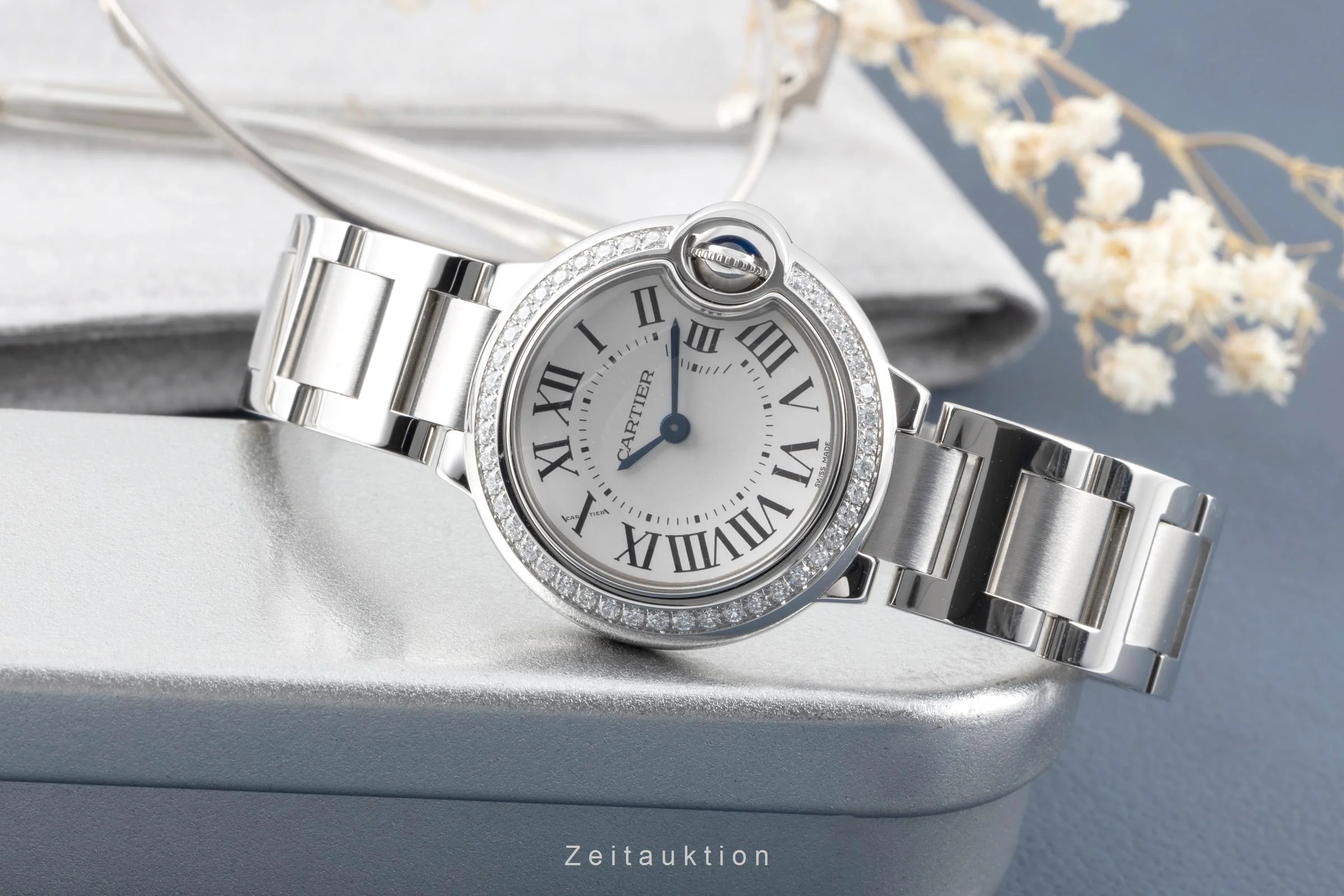 Cartier Ballon Bleu de Cartier steel quartz women's watch W4BB0015  [2506114] - Image 3