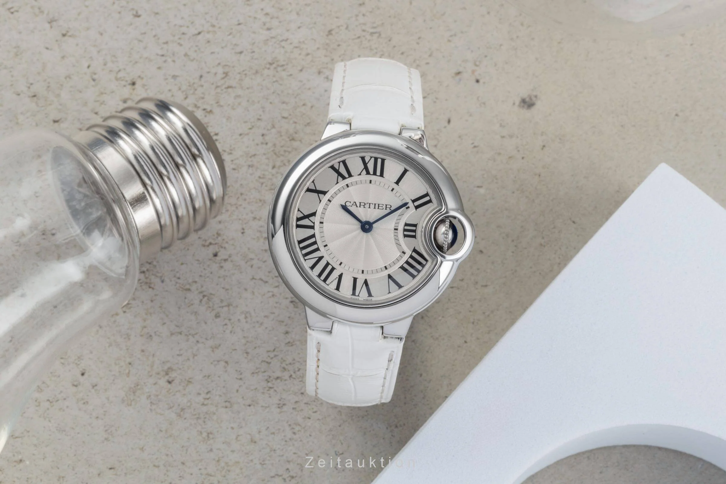 Cartier Ballon Bleu de Cartier steel quartz women's watch W6920086  [2500273] - Image 4