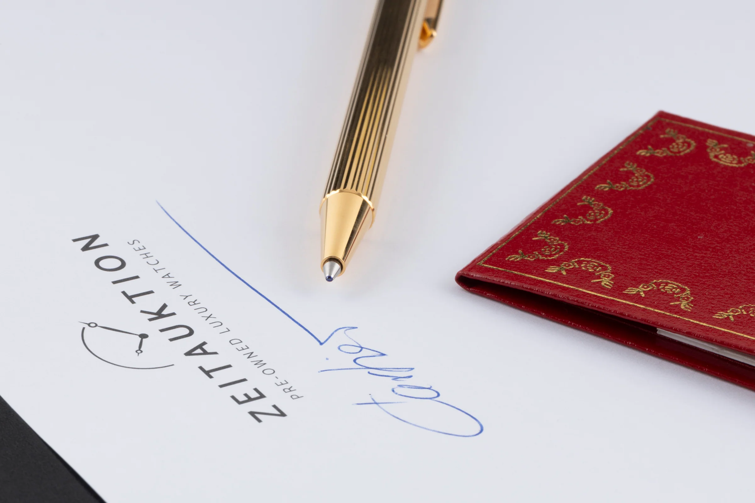 Cartier Ballpoint Pen Must II Ballpoint Pen Must II Pen Ref. ST150090 B&P[KL25882] - Image 6