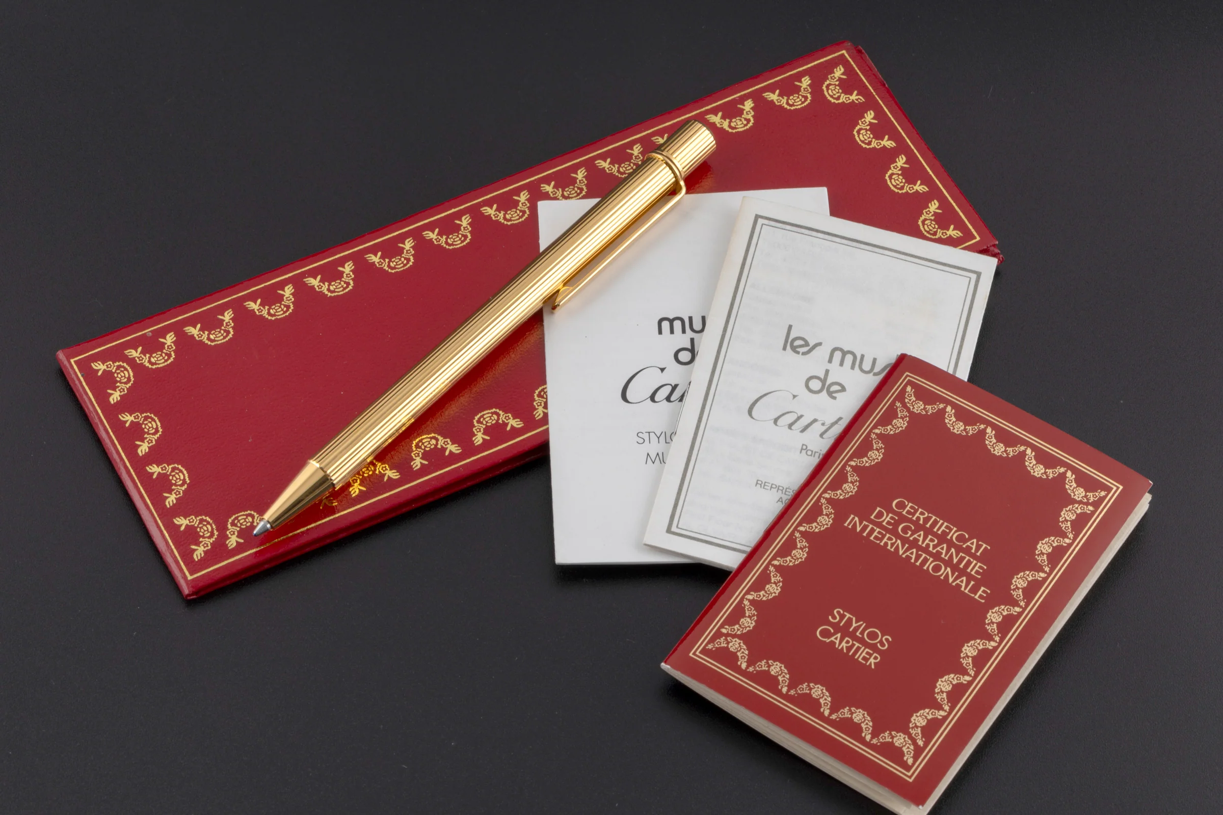 Cartier Ballpoint Pen Must II Ballpoint Pen Must II Pen Ref. ST150090 B&P[KL25882] - Image 7