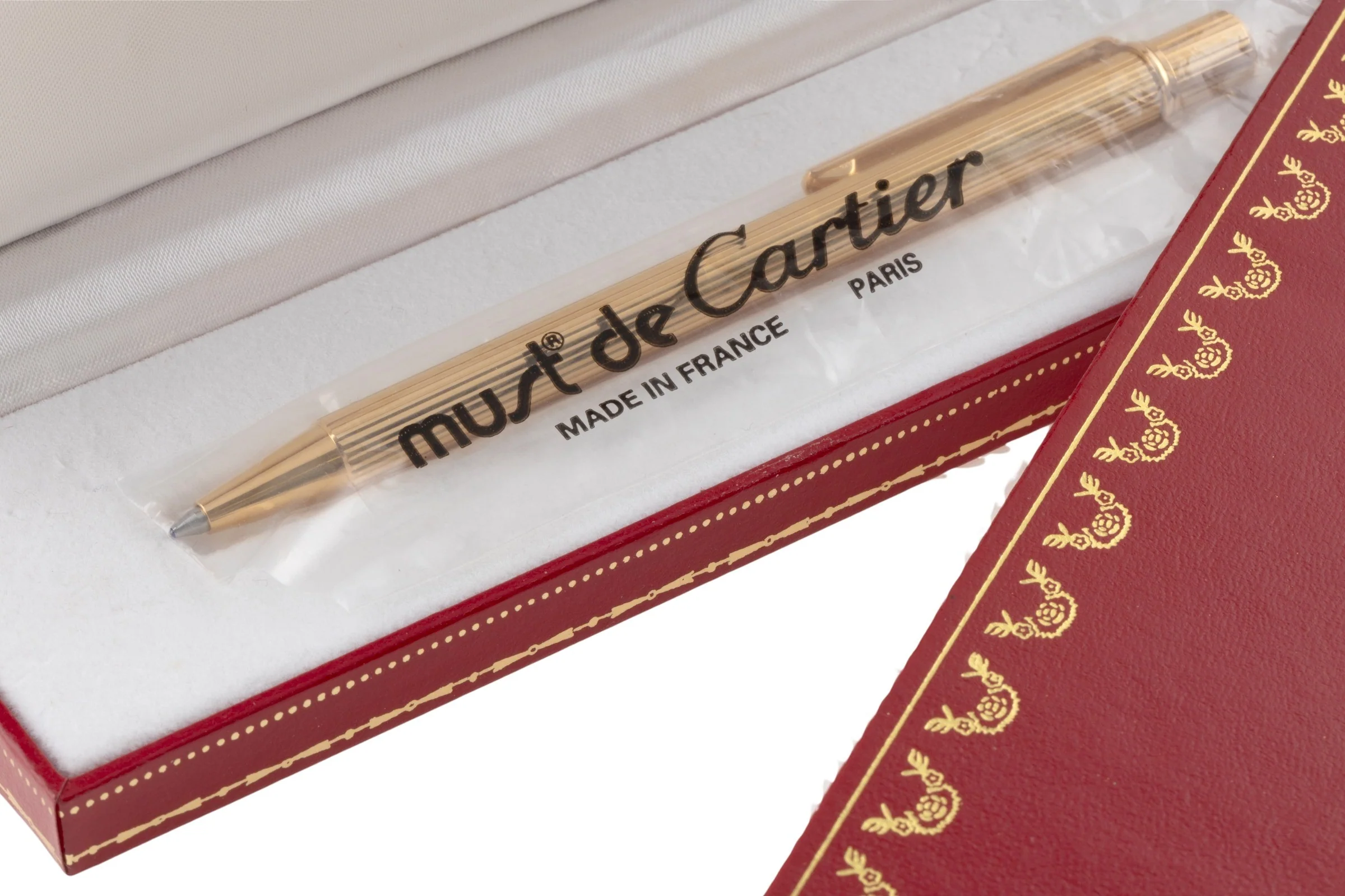 Cartier Ballpoint Pen Must II Ballpoint Pen Must II Pen Ref. ST150090 B&P[KL25882] - Image 9