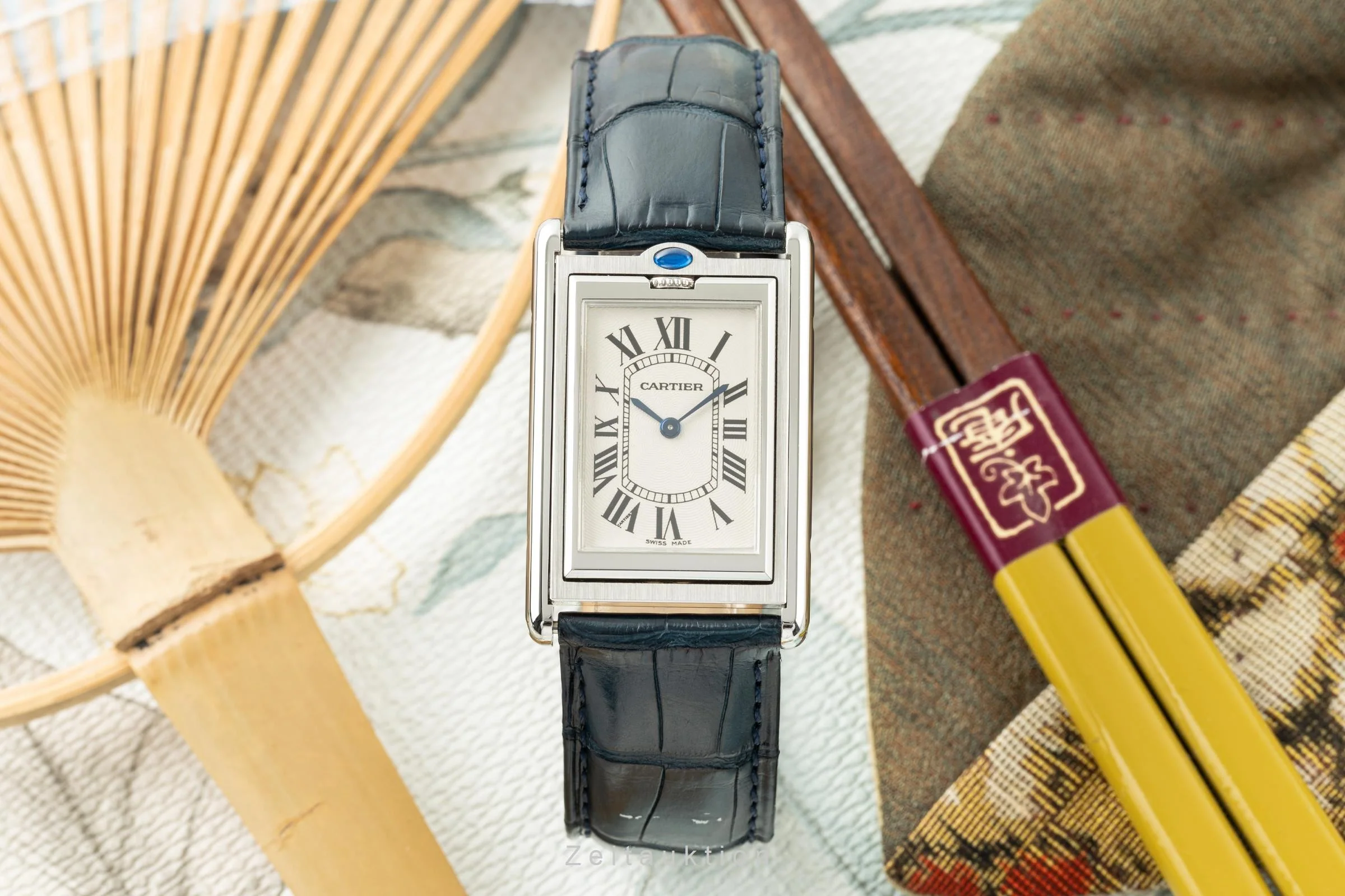Cartier Basculante steel manual winding men's watch 2390  [2200805] - Image 3