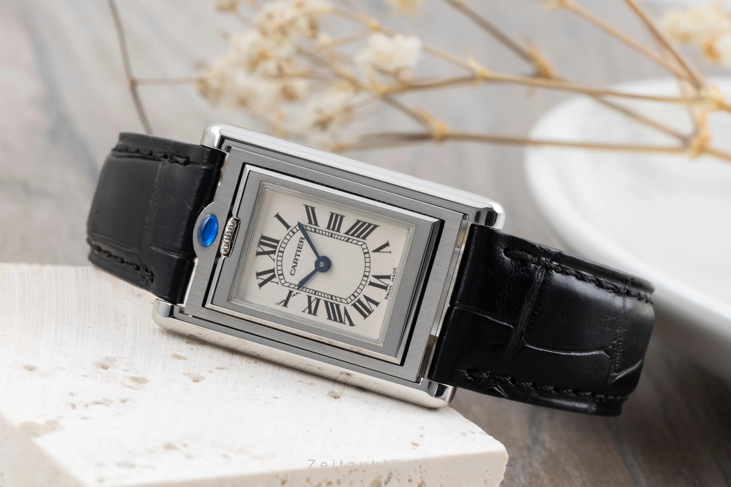 Cartier Basculante steel quartz women's watch W1011155  [2505947] - Image 3