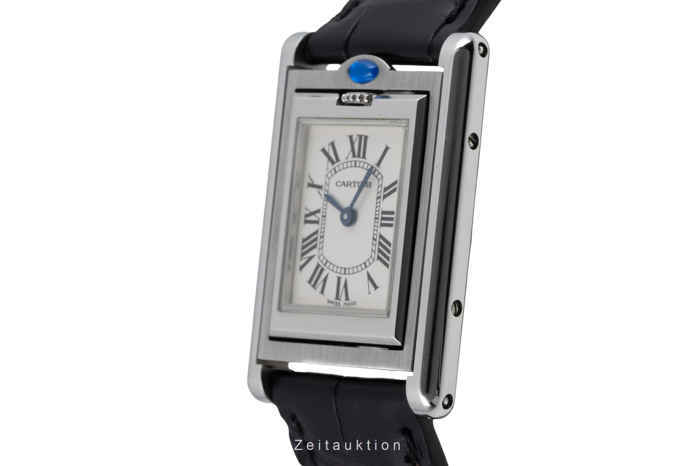 Cartier Basculante steel quartz women's watch W1011155  [2505947] - Image 7