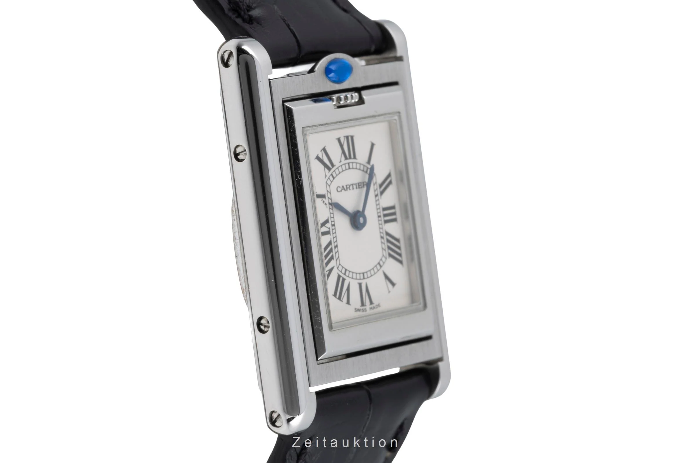Cartier Basculante steel quartz women's watch W1011155  [2505947] - Image 8