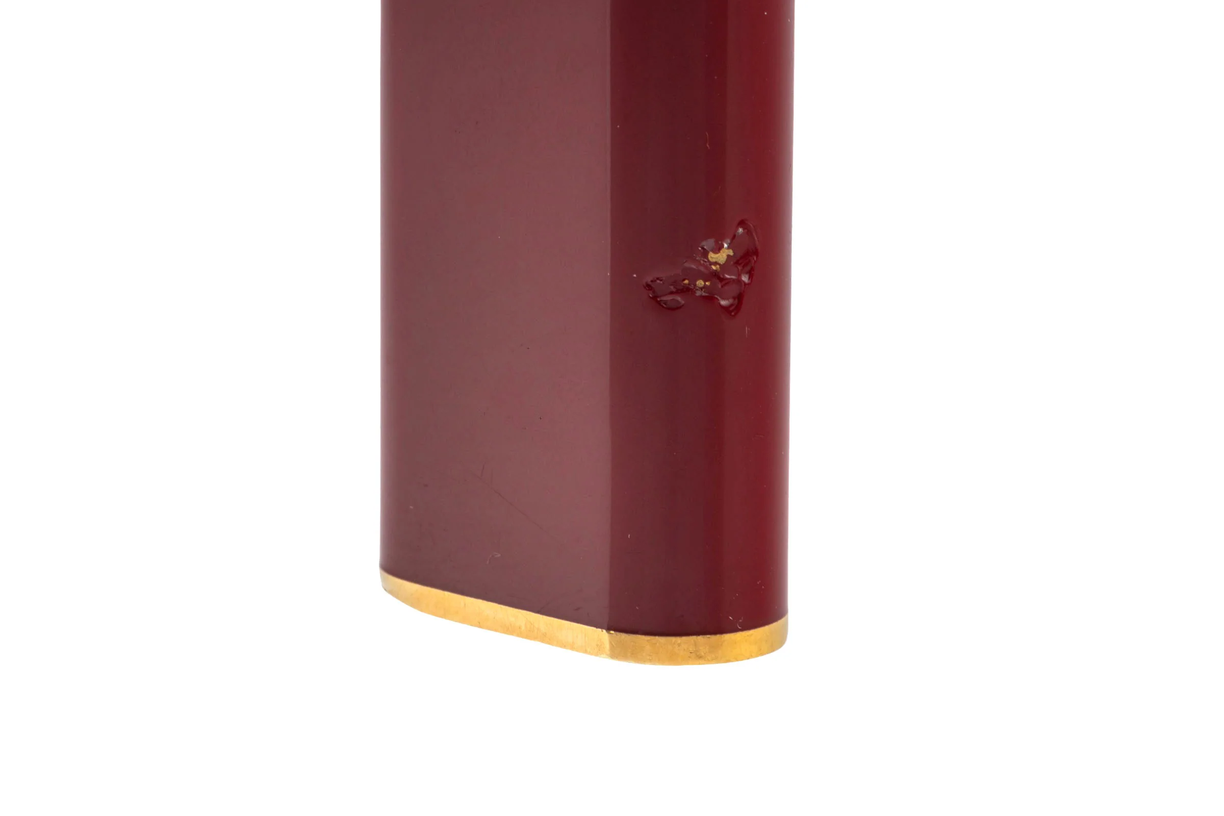 Cartier Briquets Lighters Feuerzeug Lacquered Garnet Red Ref. CA 20402[KL25979] - Image 11