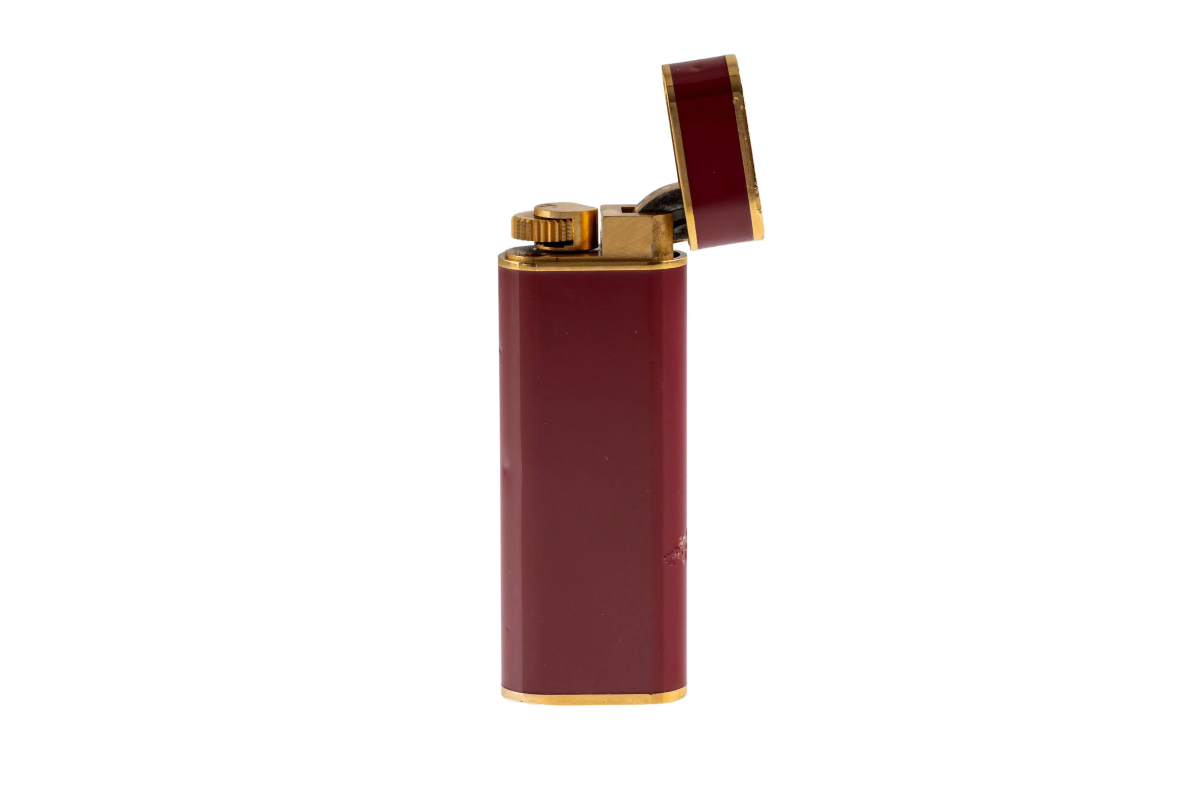 Cartier Briquets Lighters Feuerzeug Lacquered Garnet Red Ref. CA 20402[KL25979] - Image 12