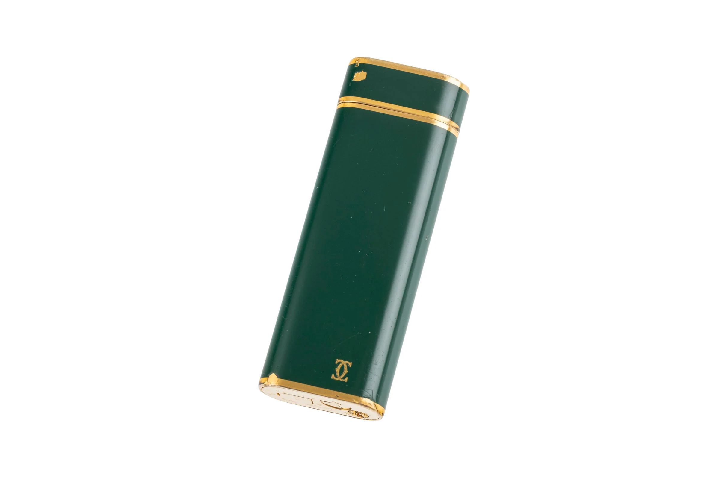 Cartier Briquets Lighters Lacquered in Green with Box [KL25977] - Image 10