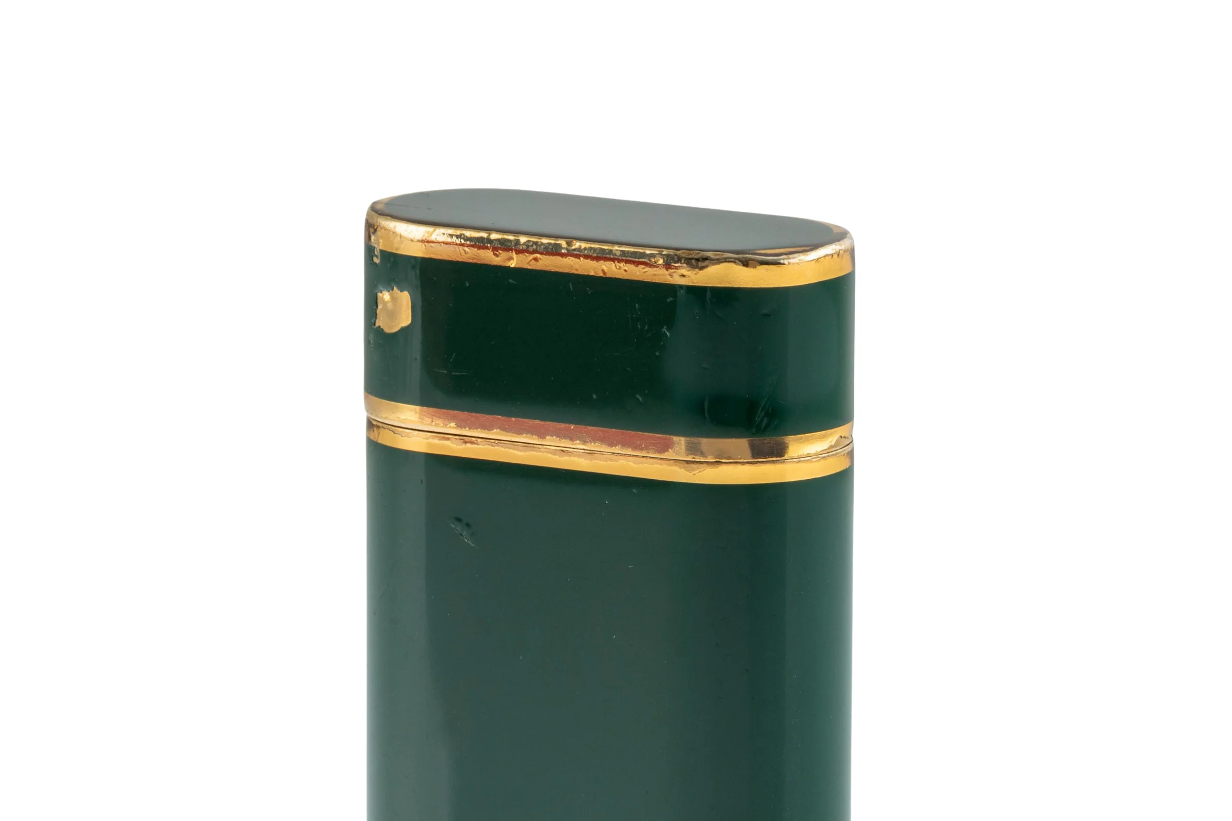 Cartier Briquets Lighters Lacquered in Green with Box [KL25977] - Image 11