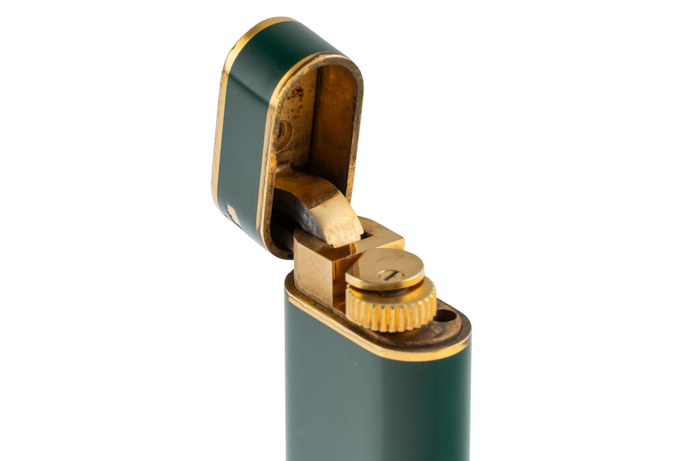 Cartier Briquets Lighters Lacquered in Green with Box [KL25977] - Image 15
