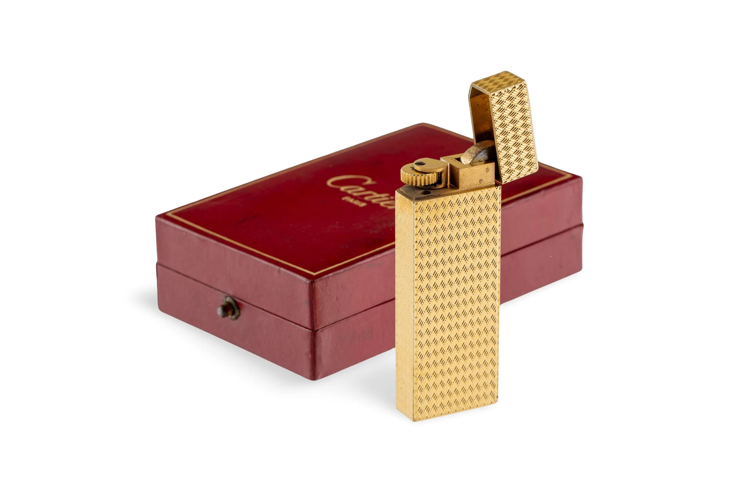 Cartier Briquets Lighters Lighter Gold Plated with Box & Booklets [KL26006] - Image 10