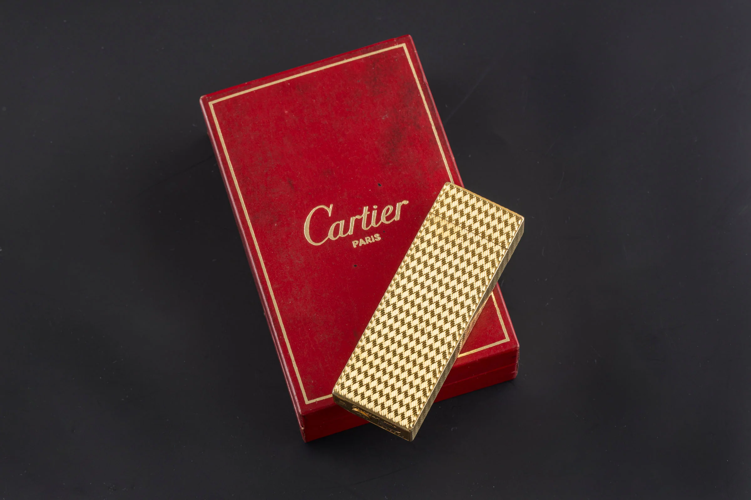 Cartier Briquets Lighters Lighter Gold Plated with Box & Booklets [KL26006] - Image 4