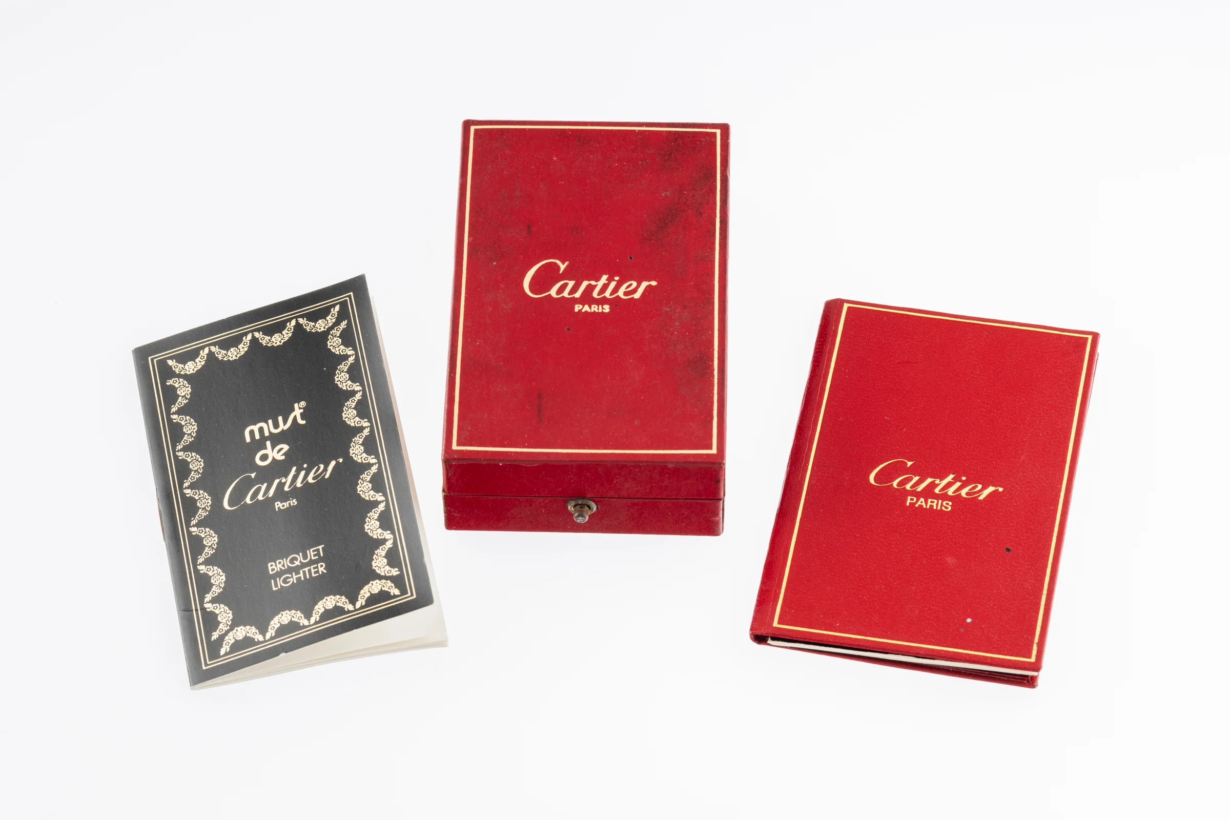 Cartier Briquets Lighters Lighter Gold Plated with Box & Booklets [KL26006] - Image 7