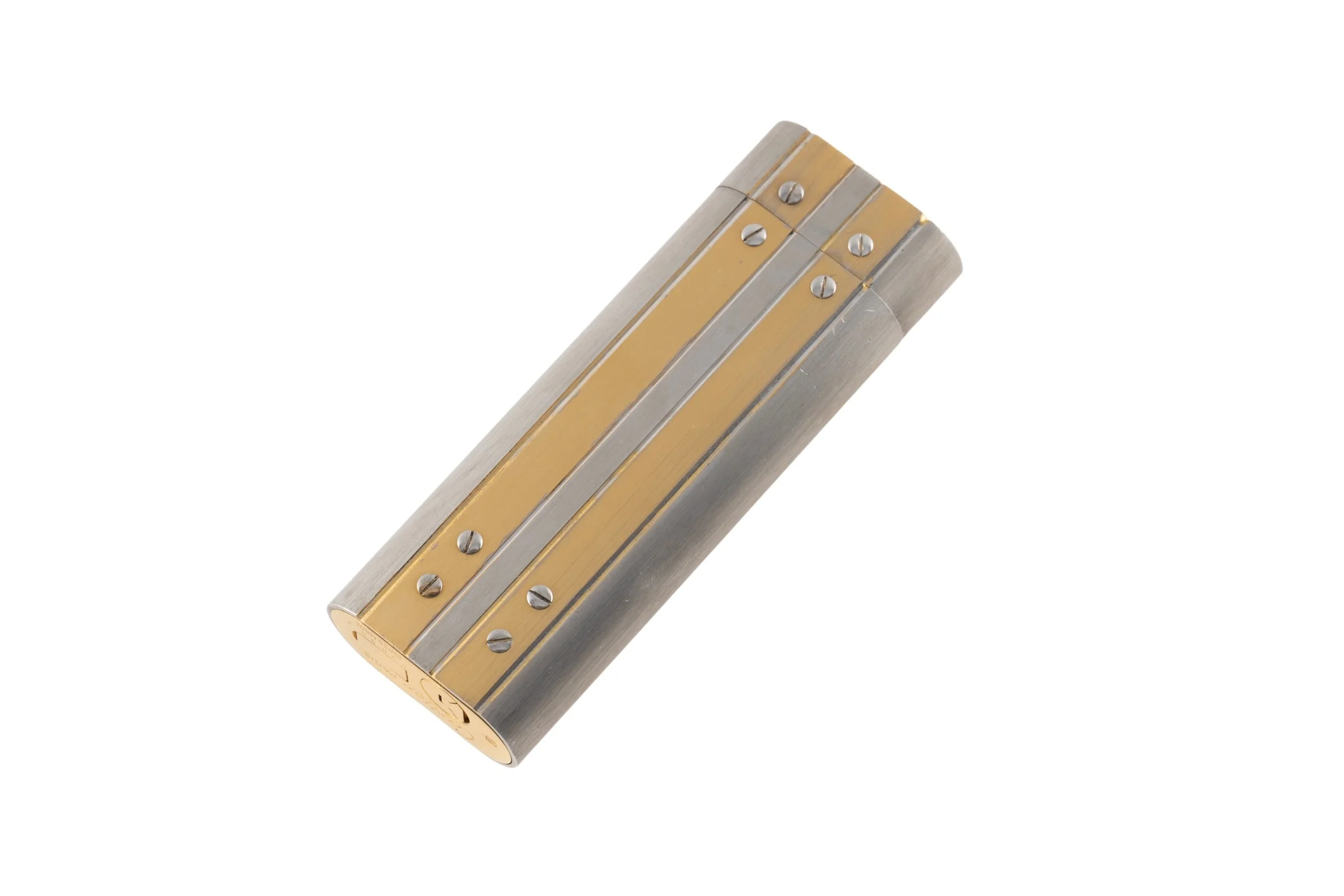 Cartier Briquets Lighters Santos lighter silver / gold finish Cartier Paris[KL25978] - Image 8