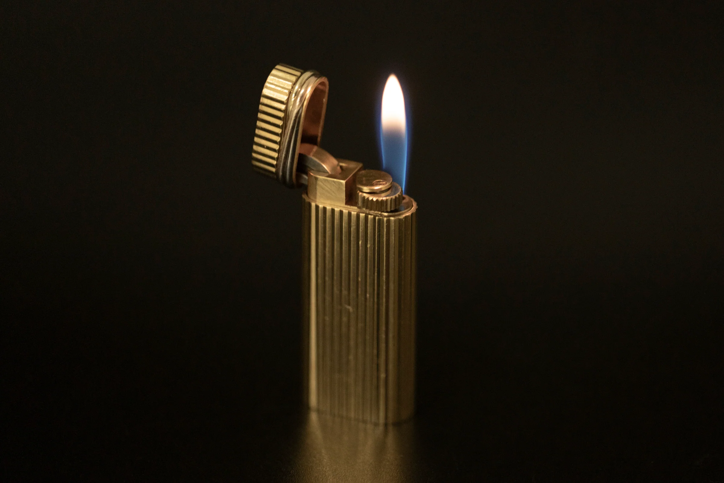 Cartier Briquets Lighters Trinity lighter Gold-plated Gold-plated Swiss Made[KL26004] - Image 2