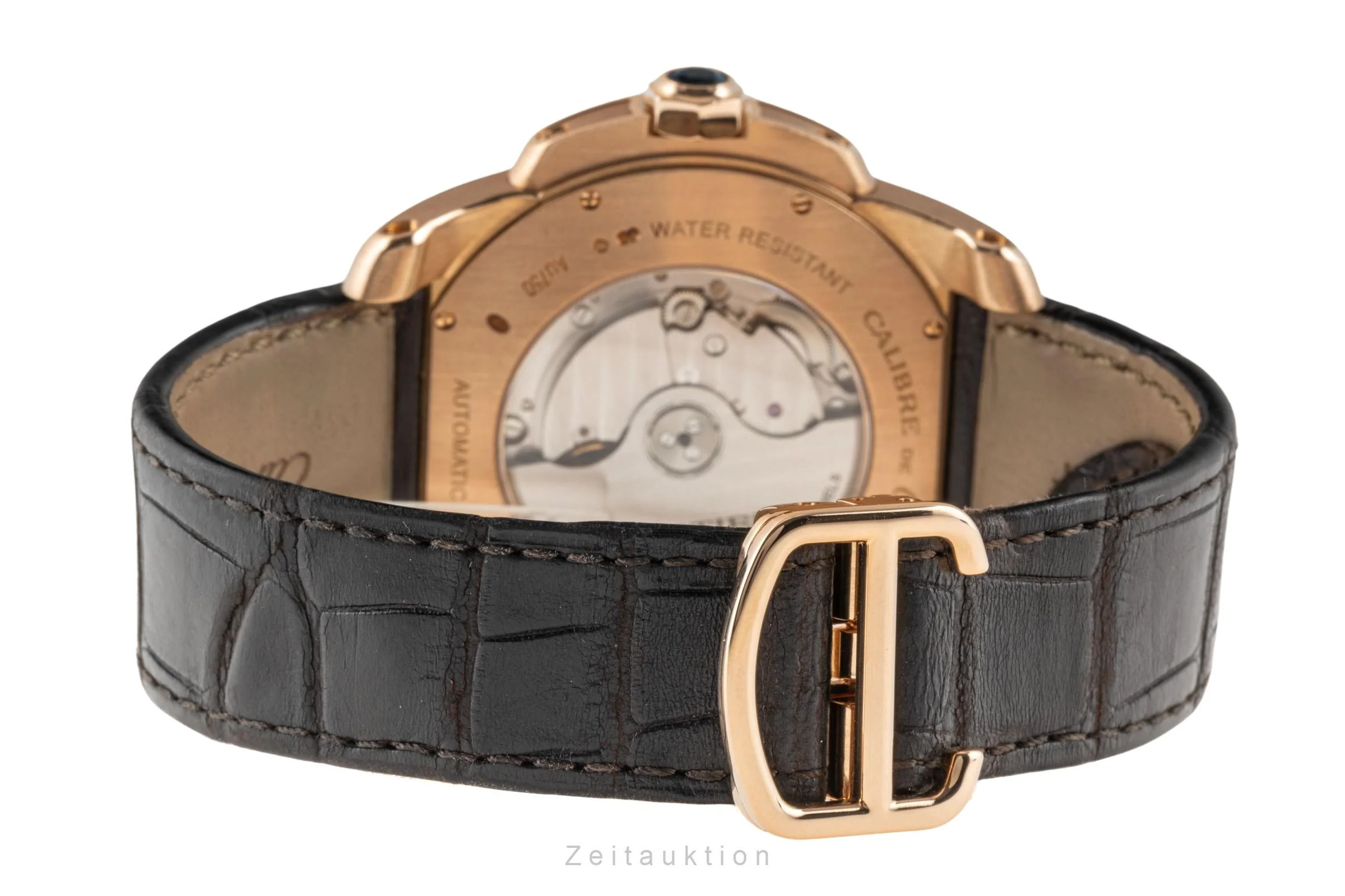 Cartier Calibre de Cartier 18 ct red gold automatic men's watch W7100007, 3300  [2305795] - Image 11