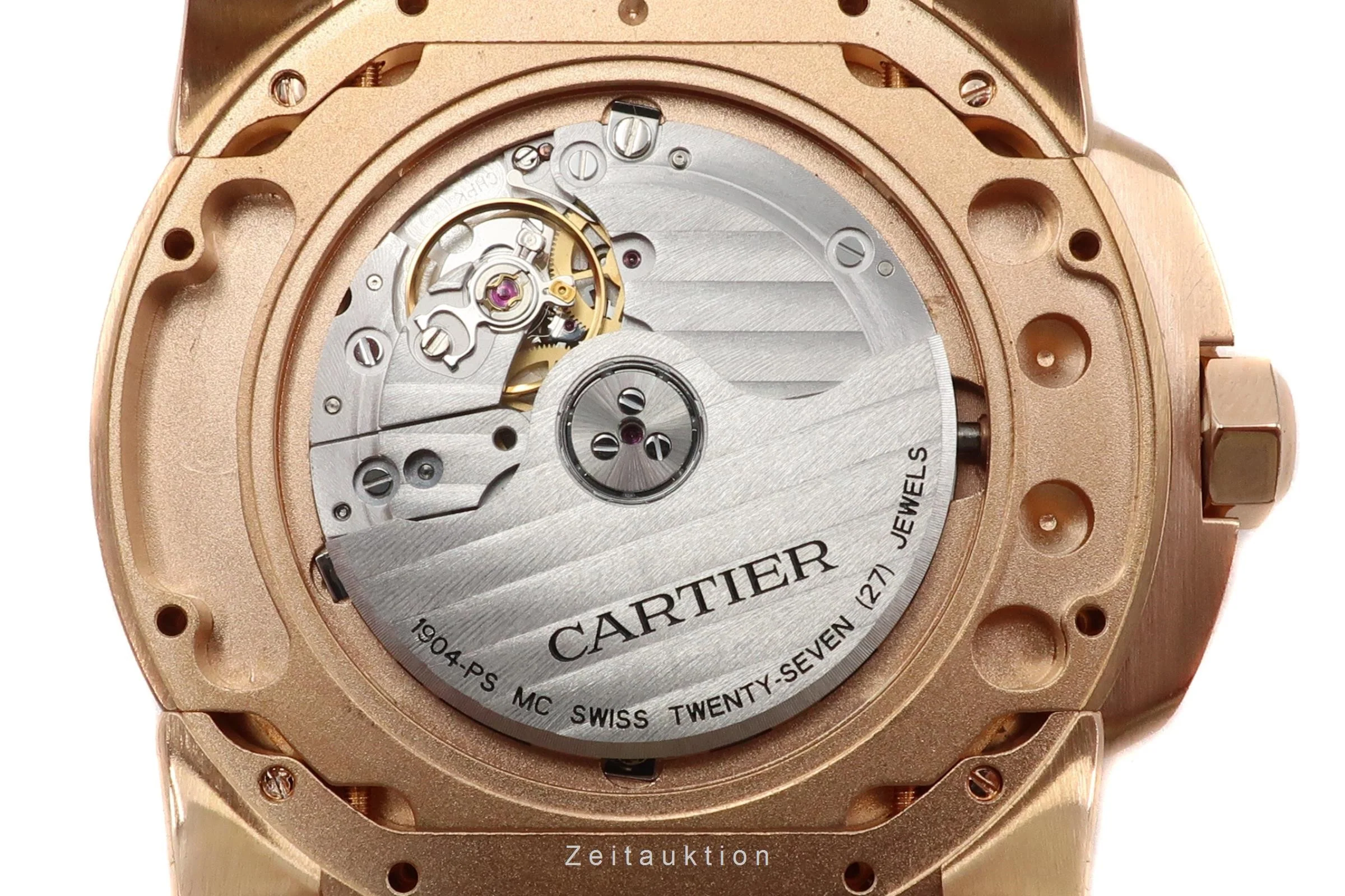 Cartier Calibre de Cartier 18 ct red gold automatic men's watch W7100007, 3300  [2305795] - Image 13